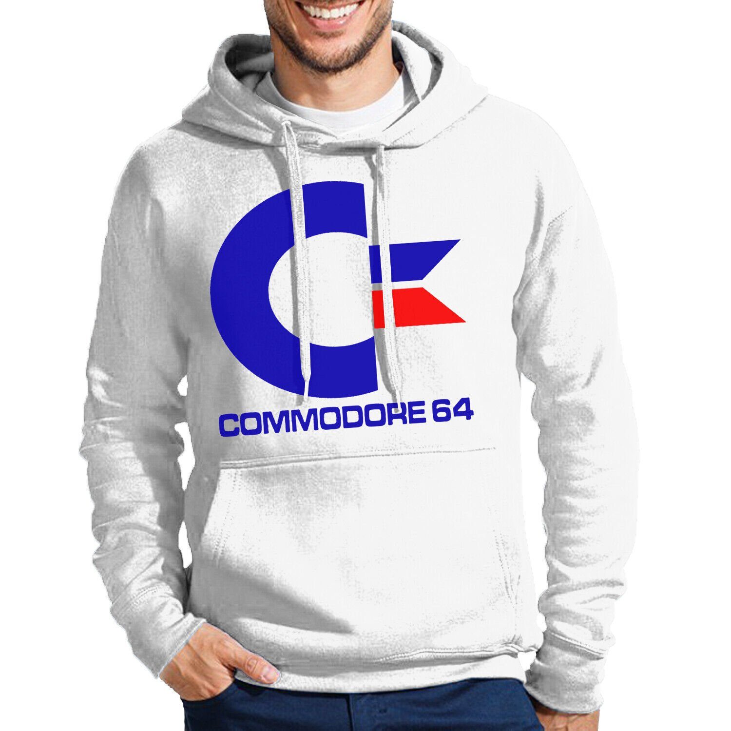 Hoodie Herren Commodore 64 Konsole Amige Super Retro