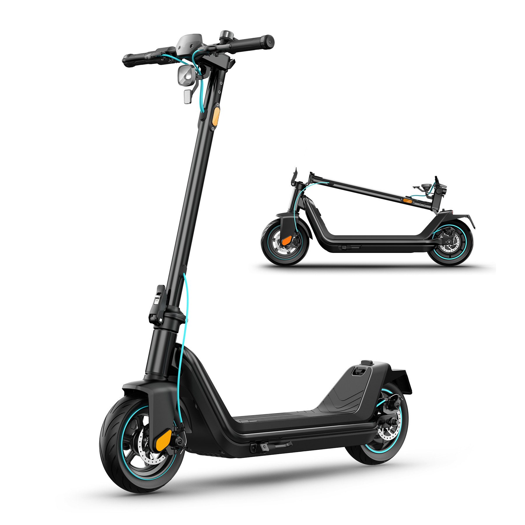 Odys E-Scooter ALPHA X5 PRO, 20 km/h, Luftreifen