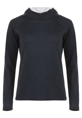 Elkline Hoodie Sweater Wetter Streifen Kapuzenpullover leicht tailliert
