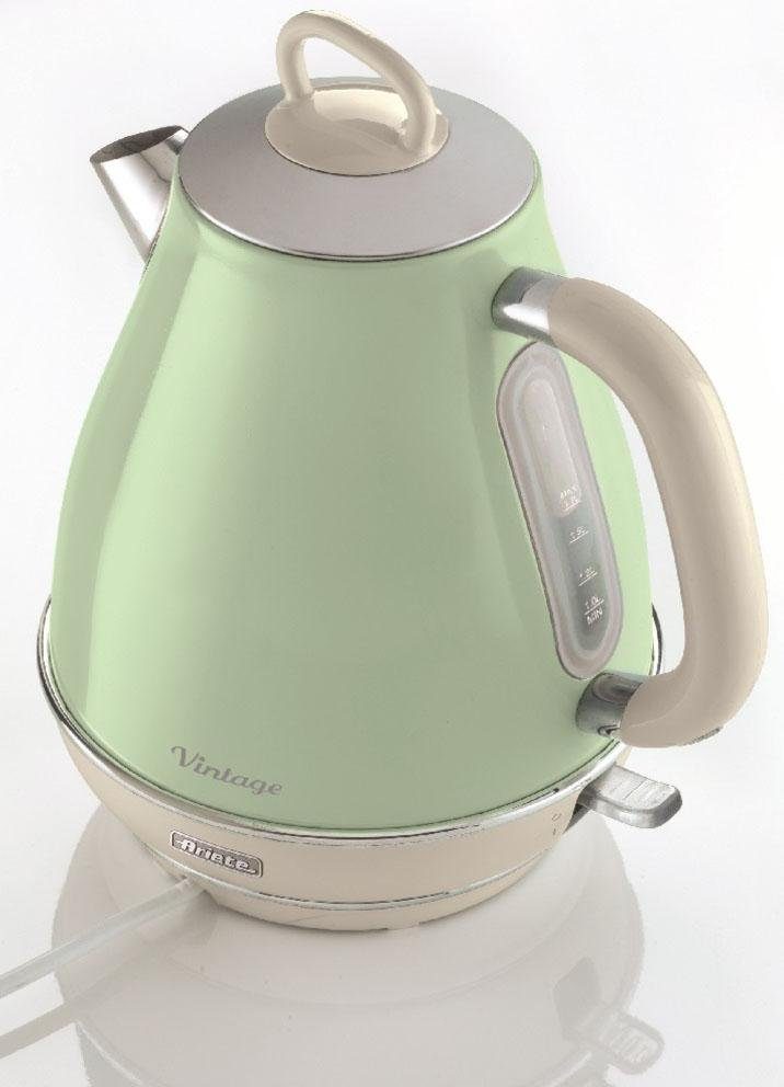 Ariete Wasserkocher Vintage 2869 grün, 1,7 l, 2200 W – Bild 4 von 5