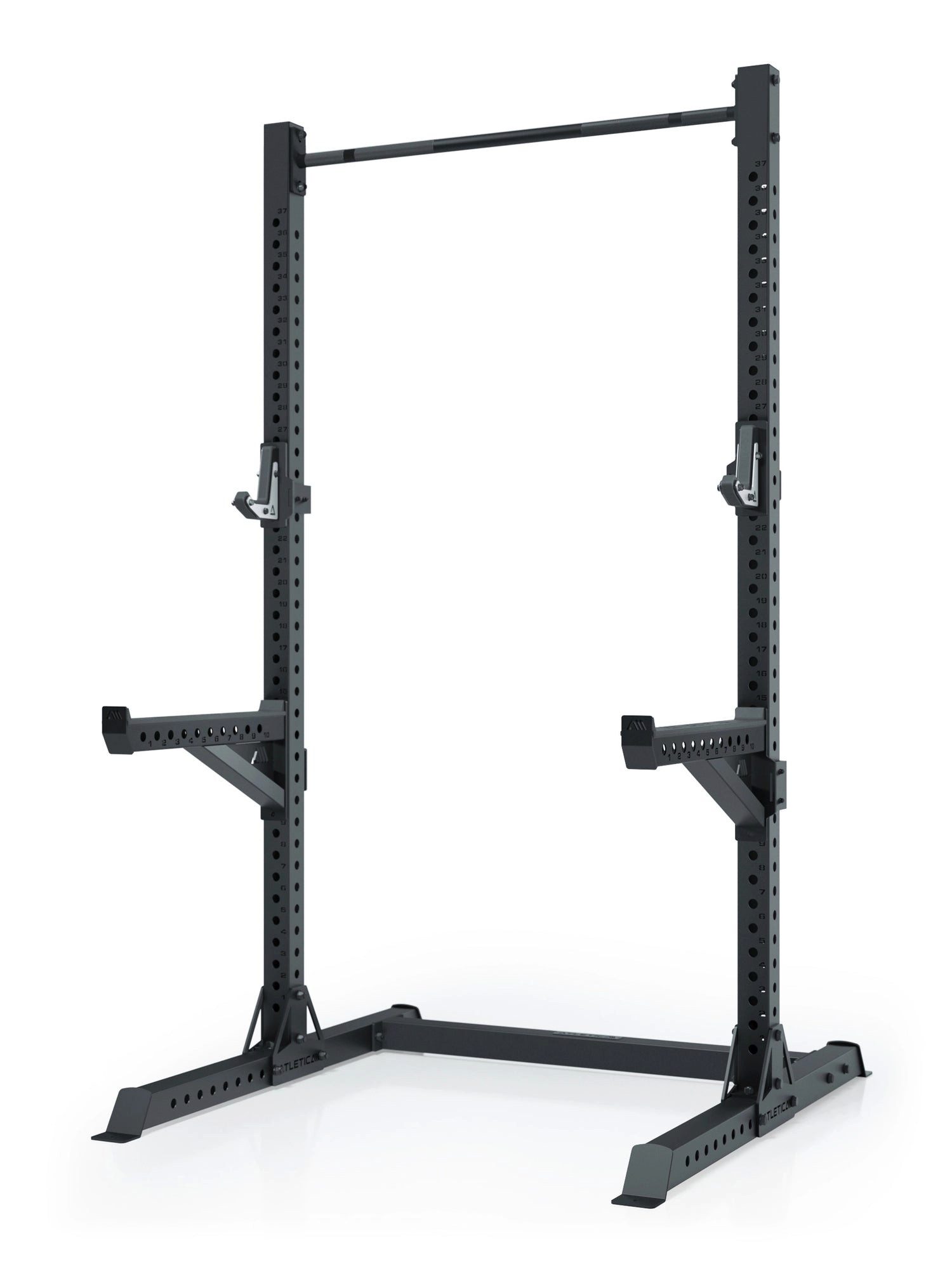 Power Rack Outdoor Squat Rack Feuerverzinkt, J-Hooks,Spotter Arms,Klimmzugstange