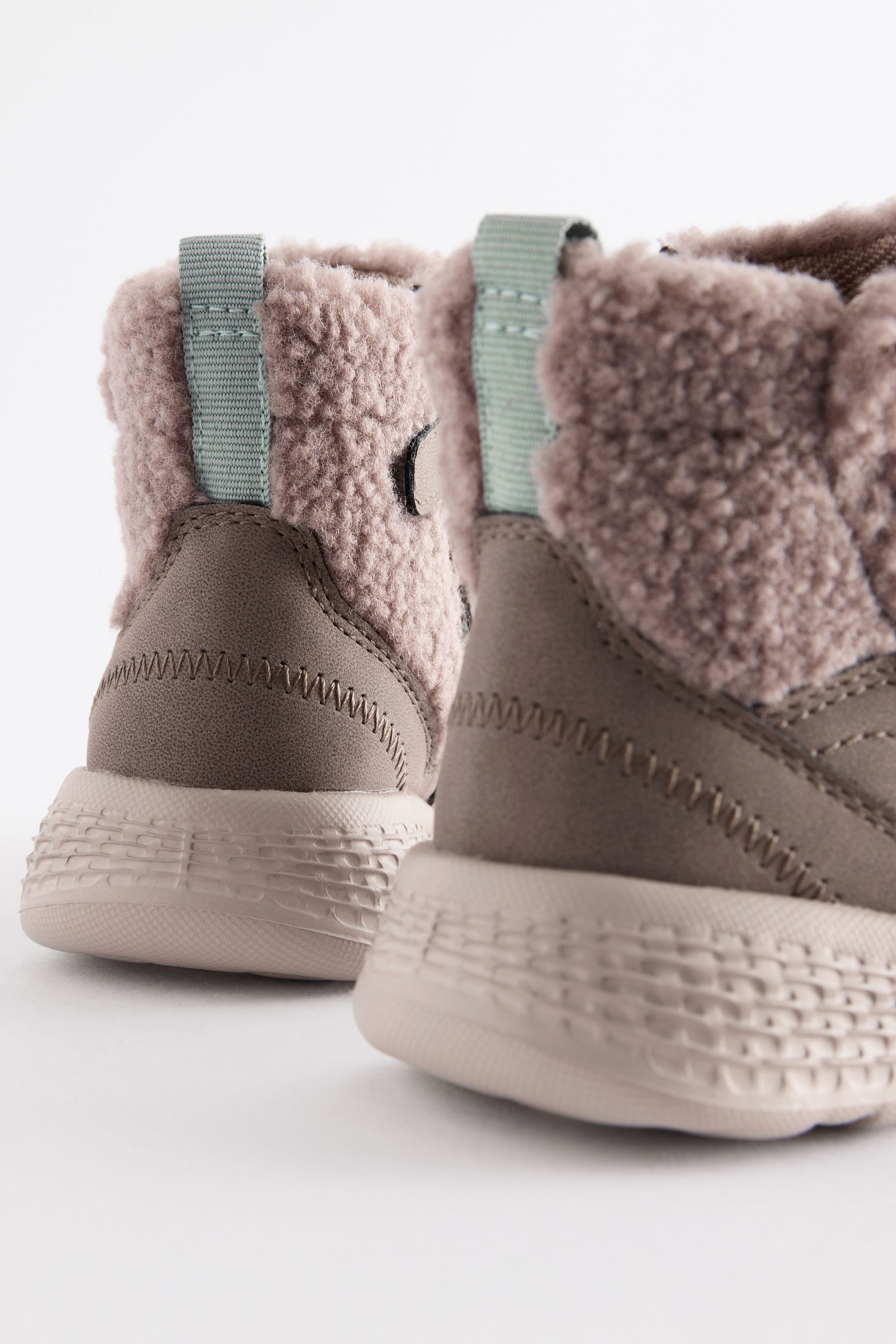 Next Wasserabweisende Schneestiefel mit Borg Winterstiefel günstig online kaufen