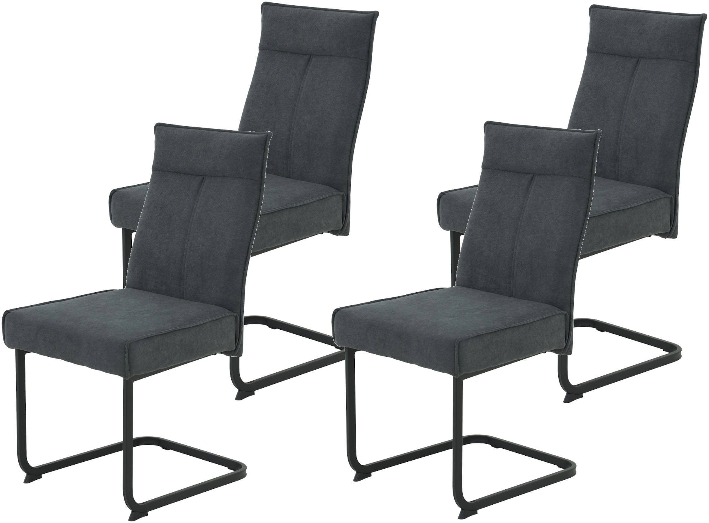 HELA Freischwinger KAREN Esszimmerstuhl (Set, 4 günstig online kaufen