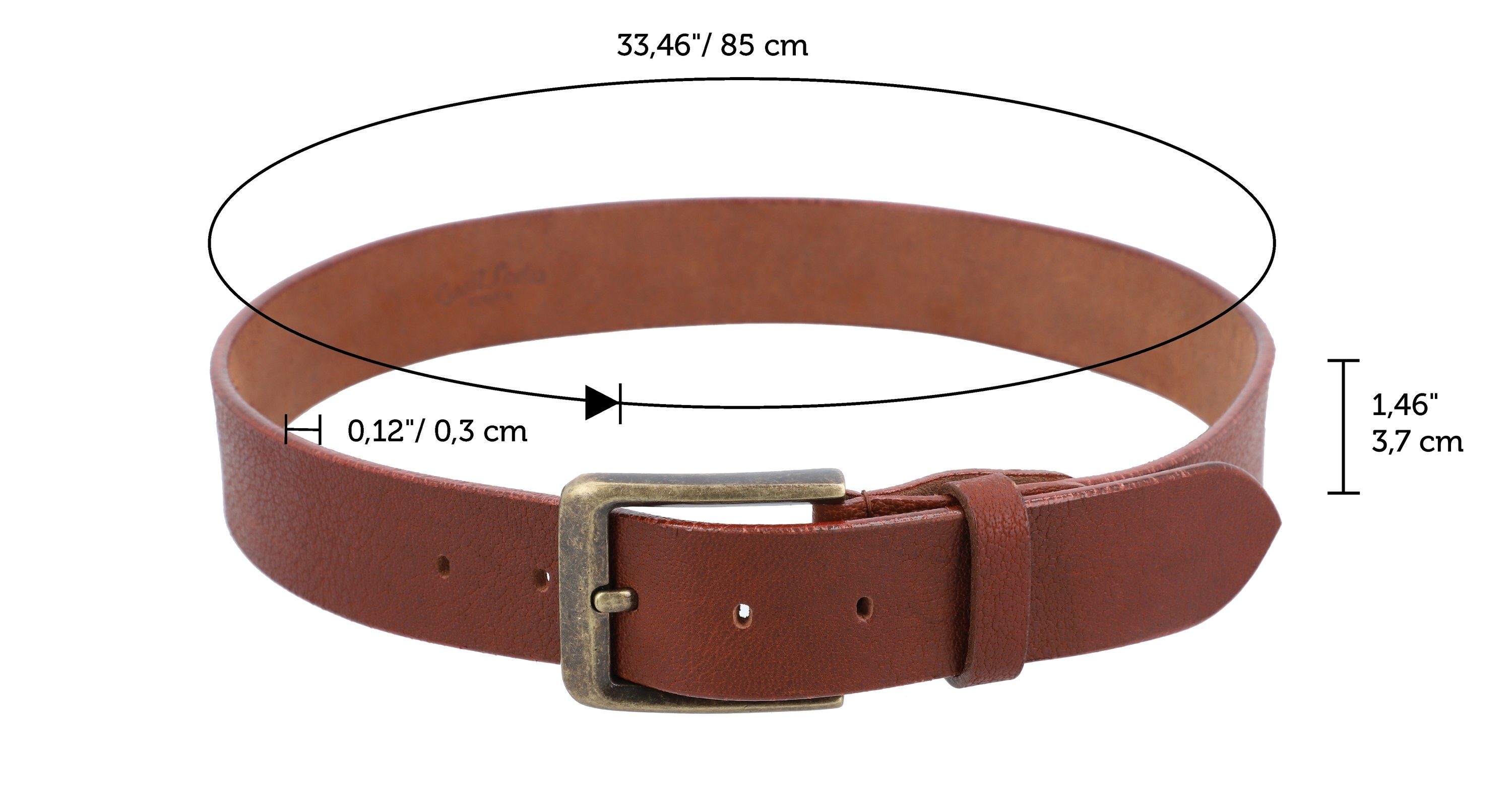 Gusti Leder Ledergürtel Gusti Leder Gürtel Verner günstig online kaufen