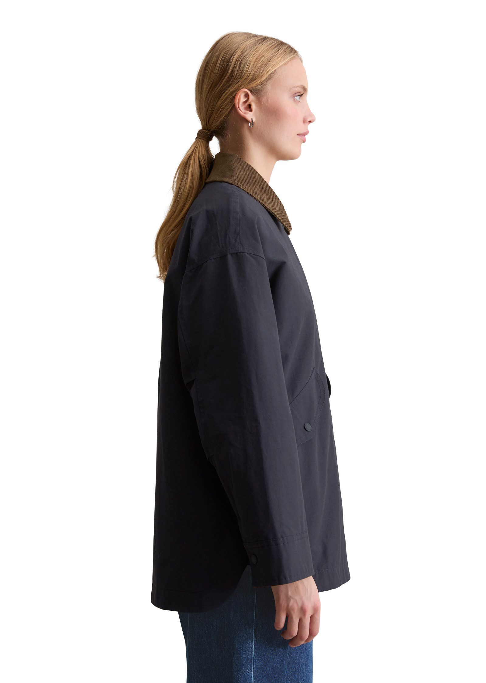 Marc O'Polo DENIM Outdoorjacke aus Cotton-Nylon-Mix günstig online kaufen