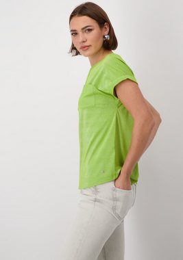 Monari T-Shirt mit aufgesetzter Brusttasche