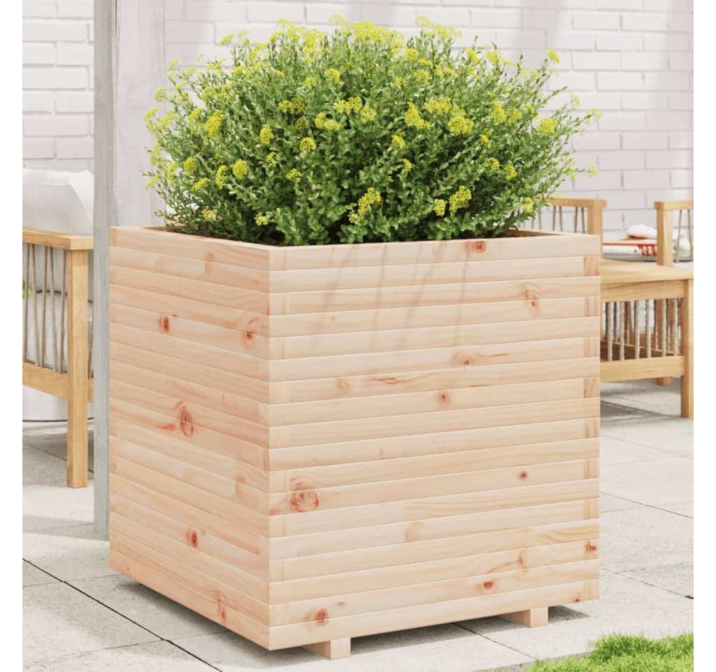 Thumbnail - vidaXL Pflanzkübel Pflanzkübel Blumenkübel Pflanzcontainer Pflanzgefäße 70x70x72,5 cm Mas