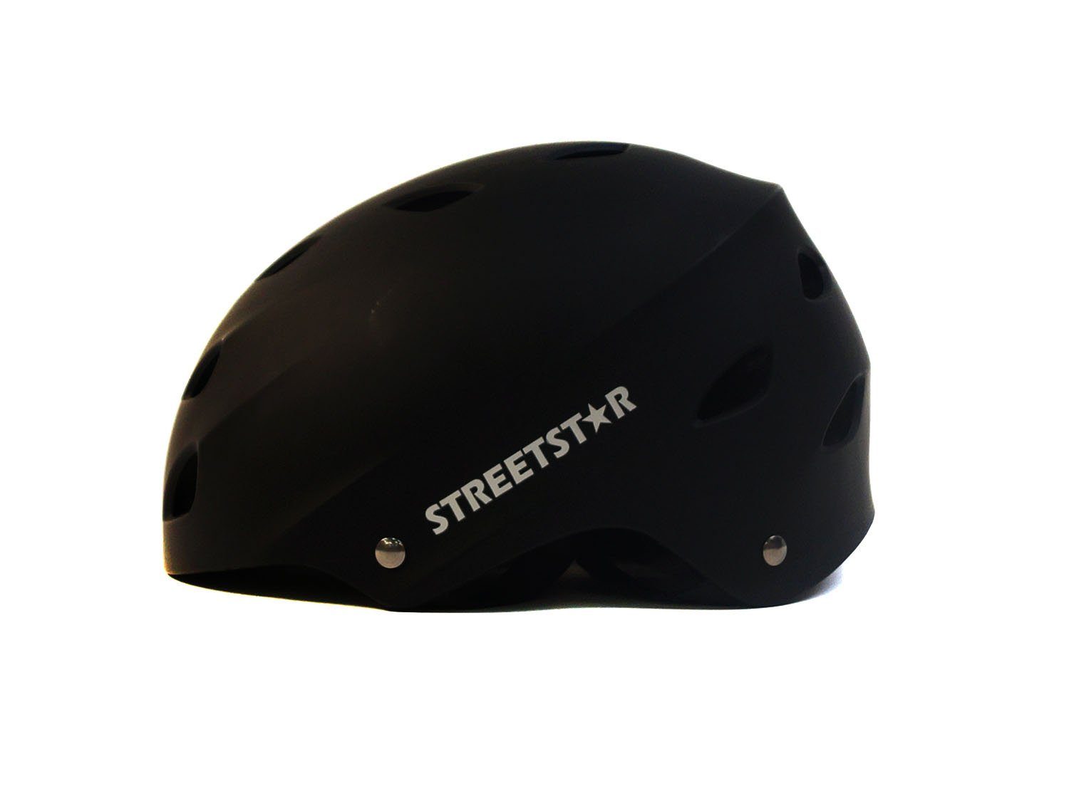 Maxofit Allroundhelm Streetstar Helm „S“ Schwarz