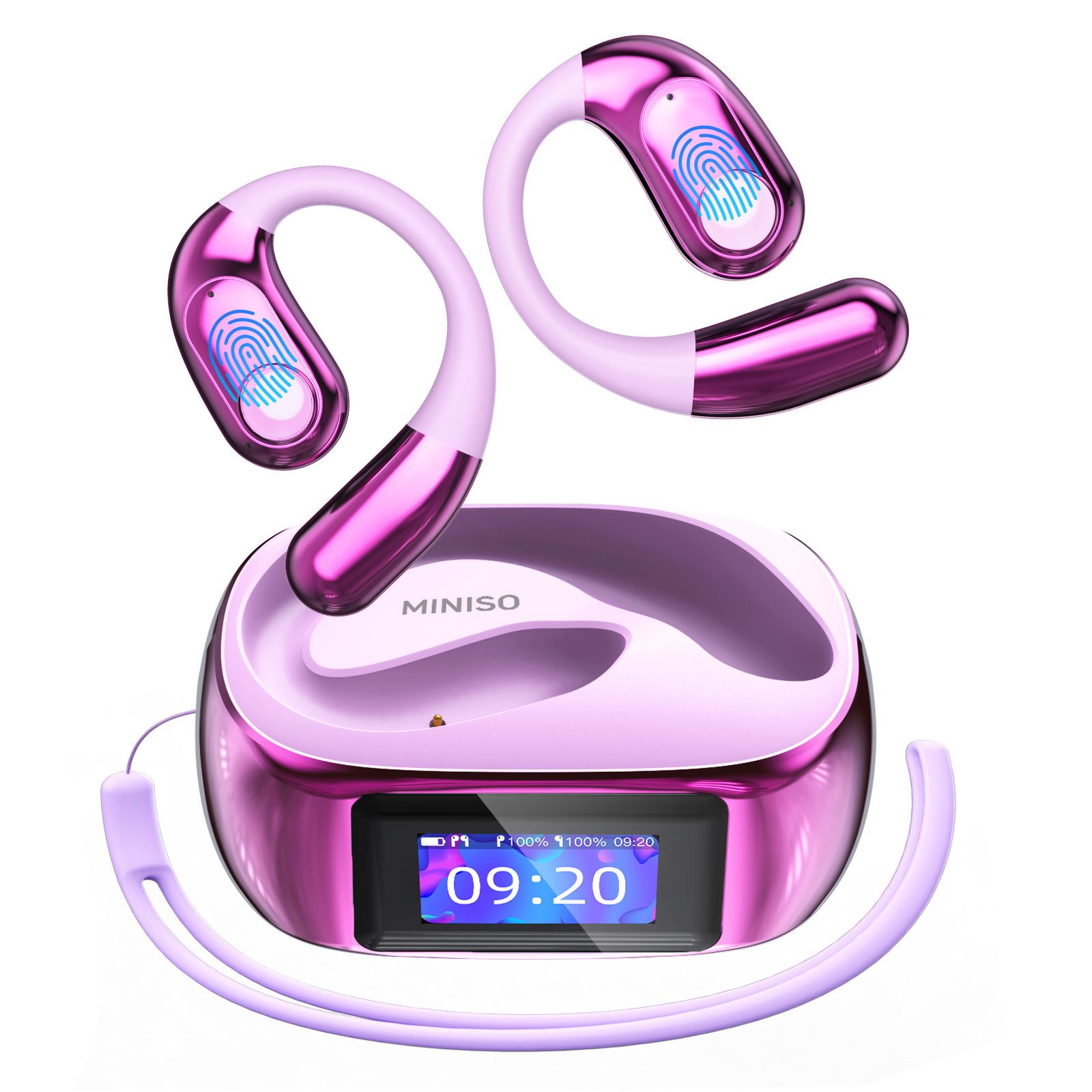 MINISO MINISO MS193offener Kopfhörer – 134 Sprachübersetzungen unterstützt Bluetooth-Kopfhörer