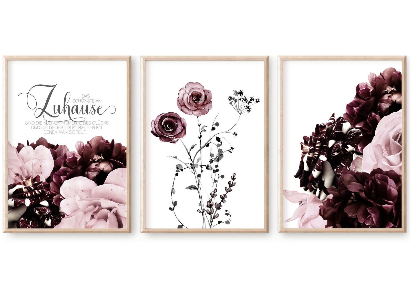 homestyle-accessoires Poster Bilderset Bilder Wandbilder DAS günstig online kaufen