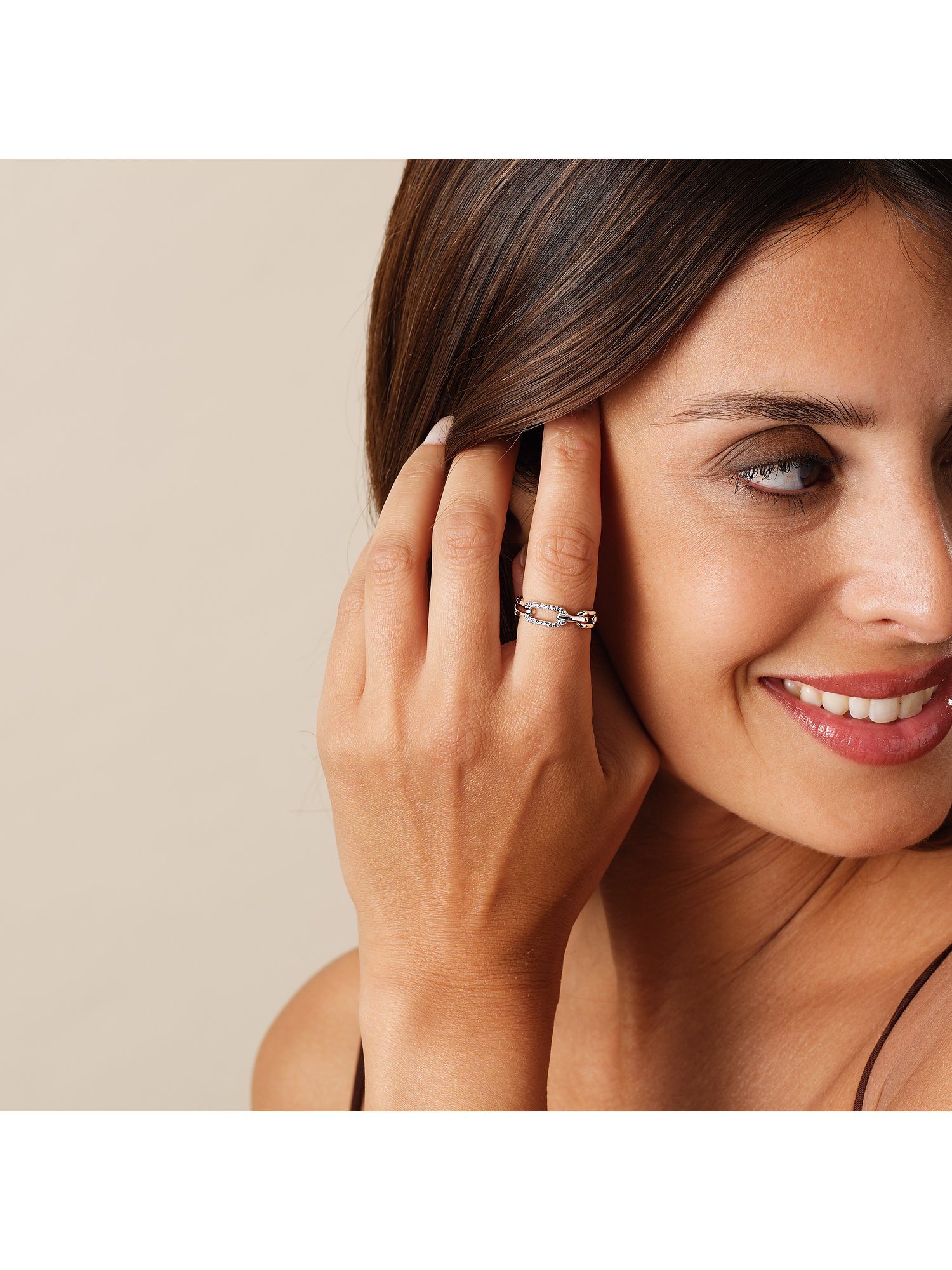 CHRIST Silberring CHRIST Damen-Ring 925er Silber, recycelt Zirkonia, Zirkon günstig online kaufen