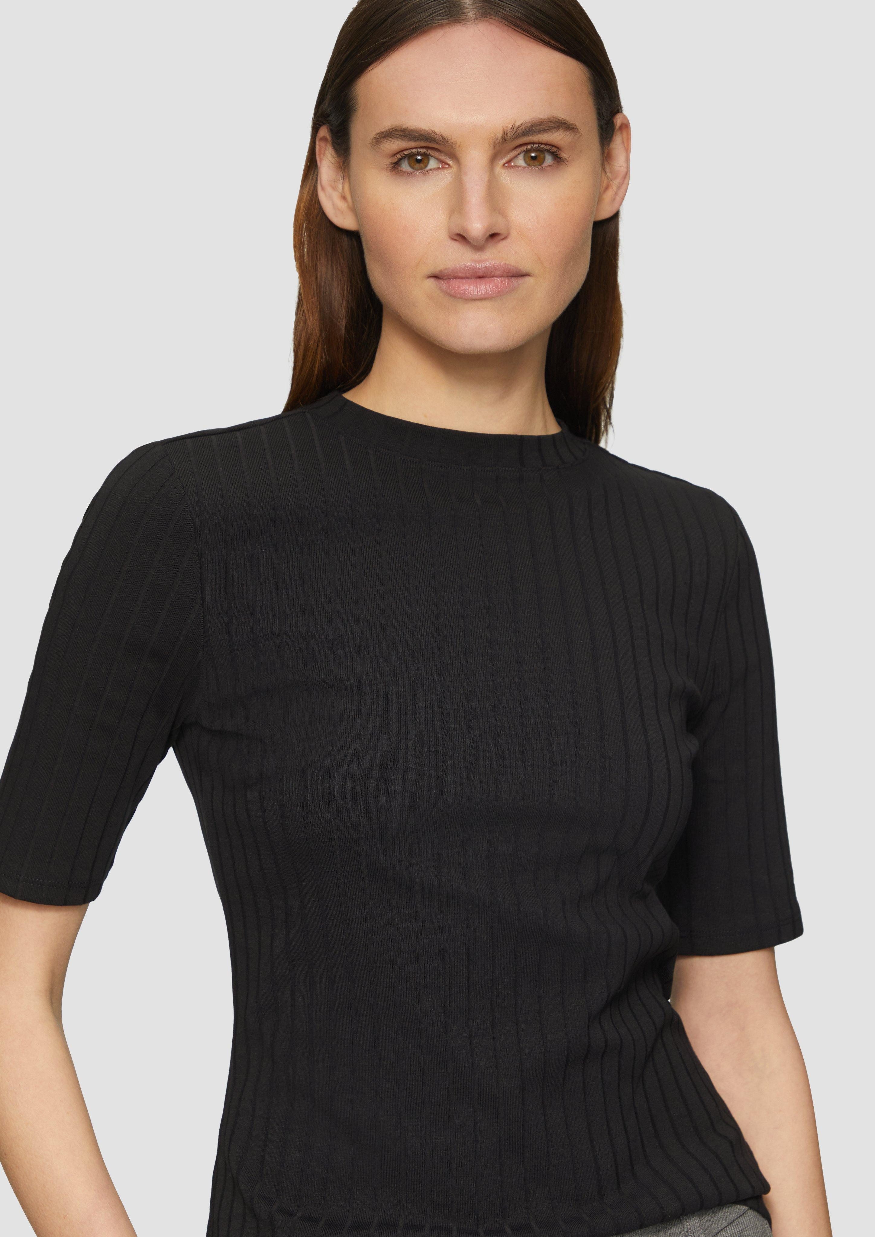 s.Oliver Kurzarmshirt T-Shirt aus Jersey mit günstig online kaufen