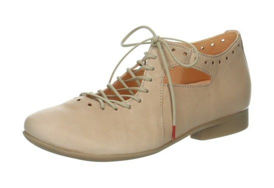 Schnürung Think! GUAD2 Schnürschuh modischer beige mit