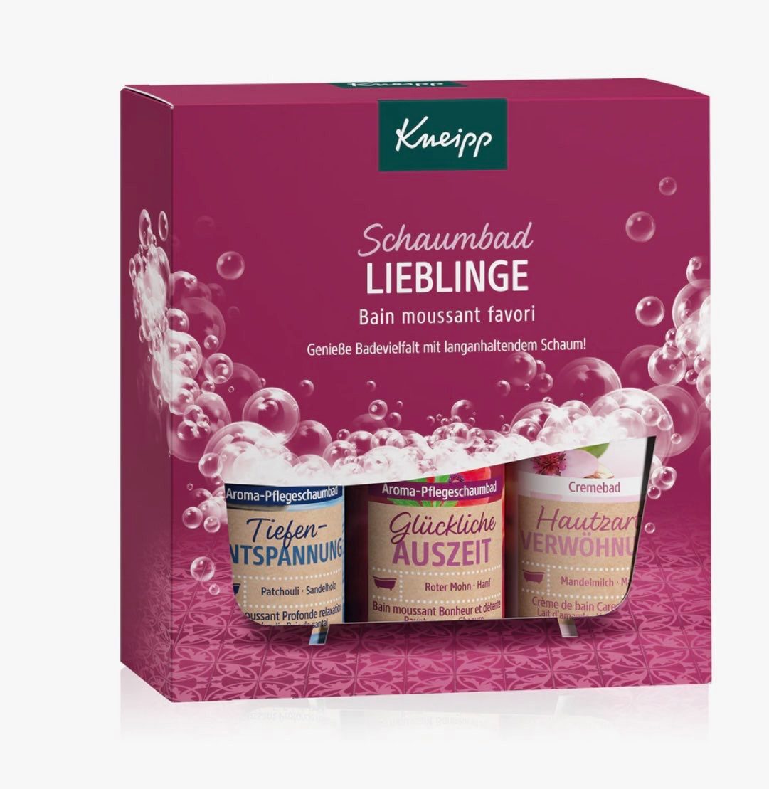Körperpflegemittel Kneipp Geschenkset Schaumbad Lieblinge