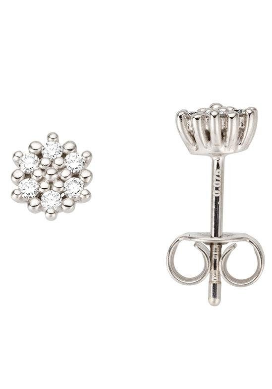 Paar Ohrstecker Schmuck Geschenk Gold 585 Ohrschmuck