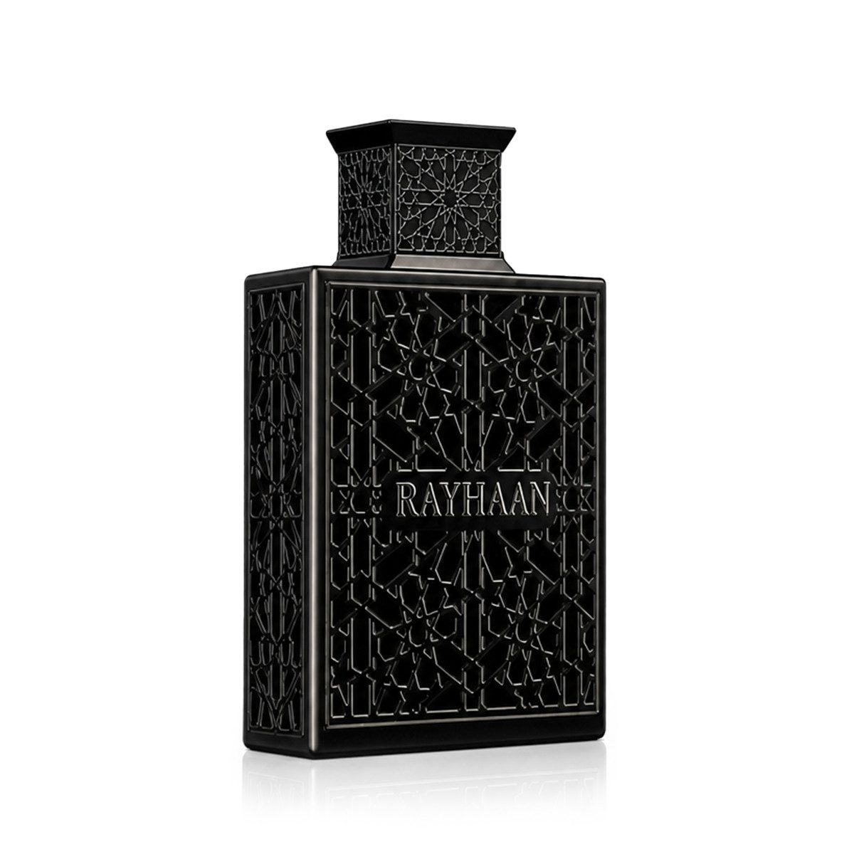 Rayhaan Eau de Parfum Obsidian Leder Oud Herren Duft Holzig Orientalisch 100 ml