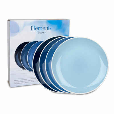 Waechtersbach Speiseteller Elements Ocean 4er Set 27 cm