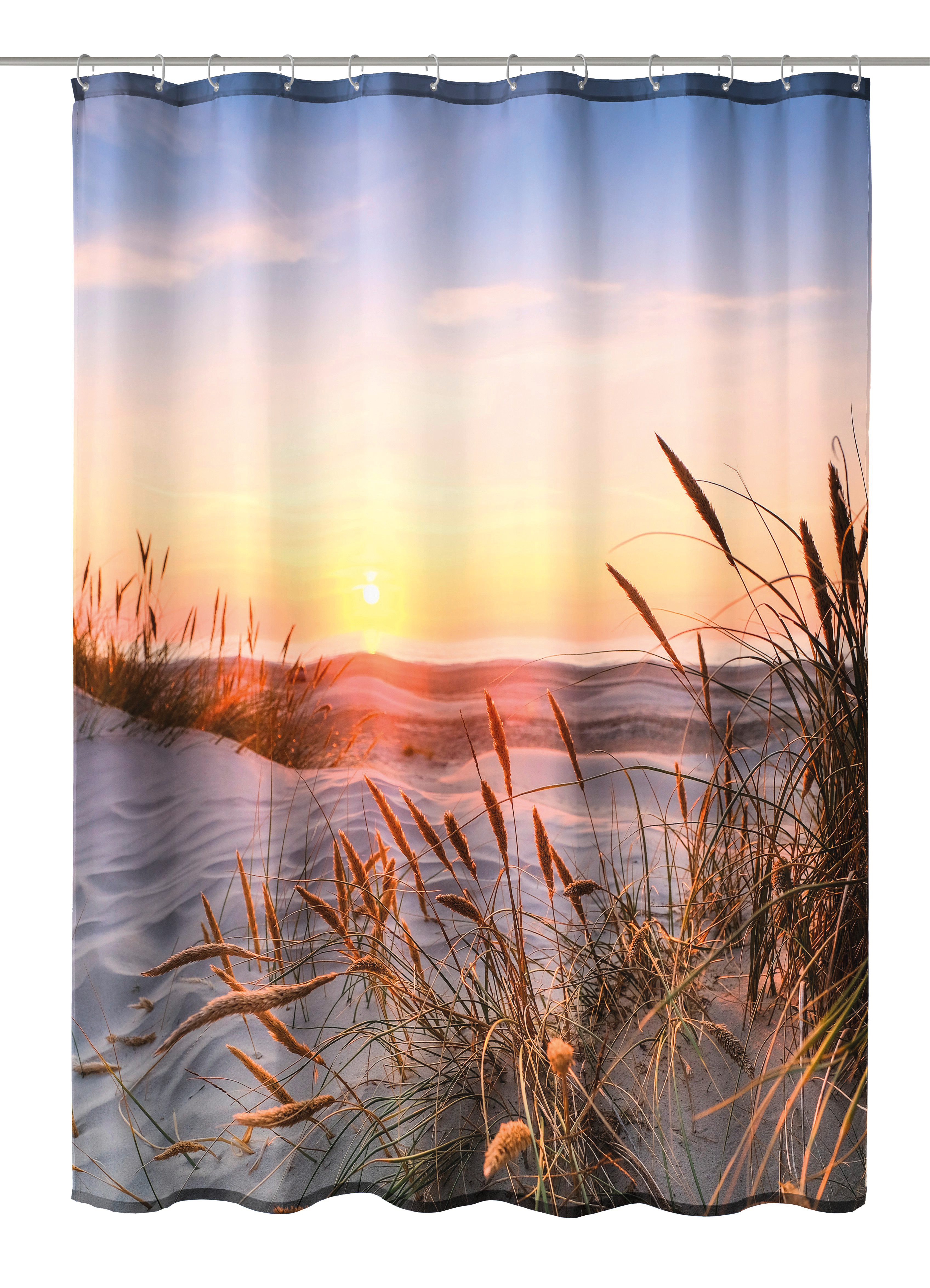 Kleine Wolke Duschvorhang Juist Breite 180 cm (Set) günstig online kaufen