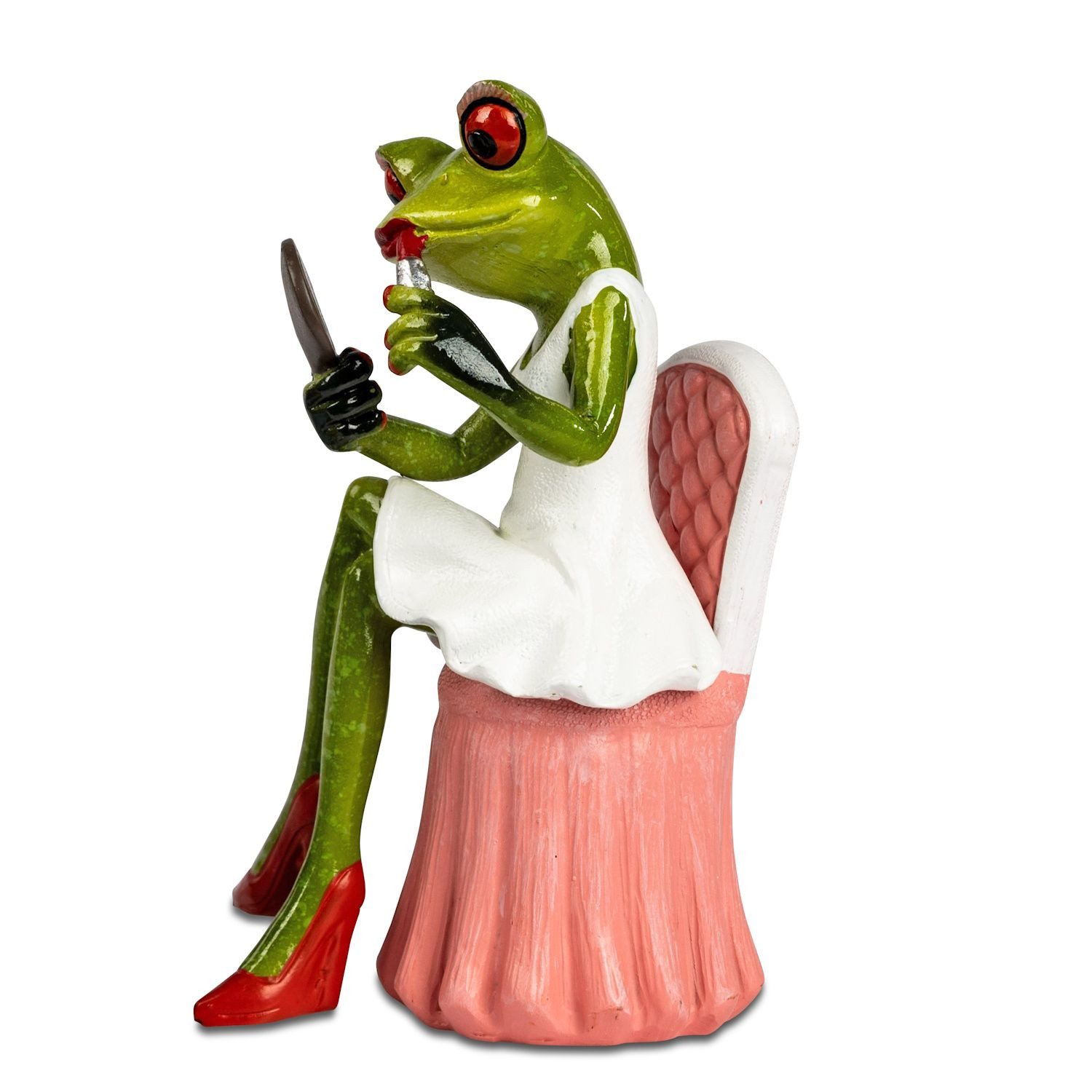 formano Dekofigur, Farbe: Grün, Motiv: Frosch günstig online kaufen