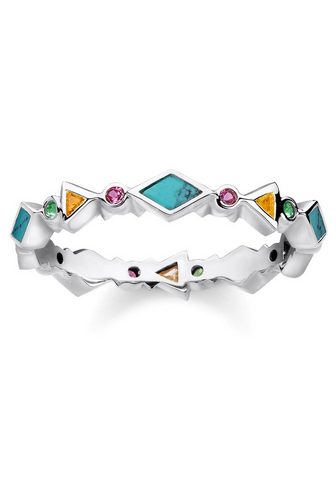 THOMAS SABO Кольцо »Farbige Steine TR2229-98...