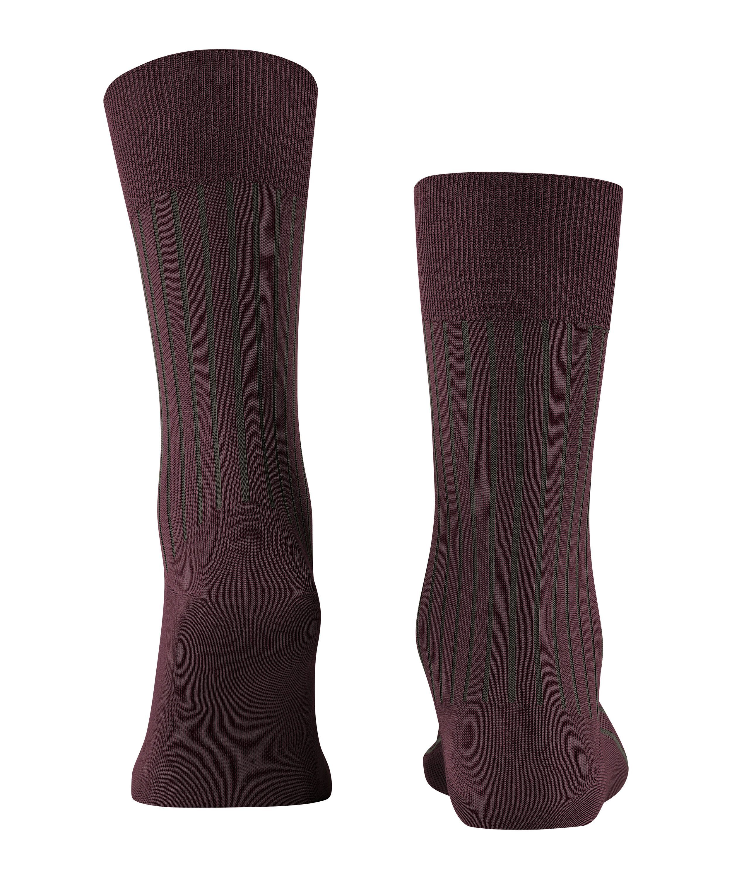 FALKE Socken Shadow Socken (1-Paar) Zweifarbeneffekt durch Rippstruktur
