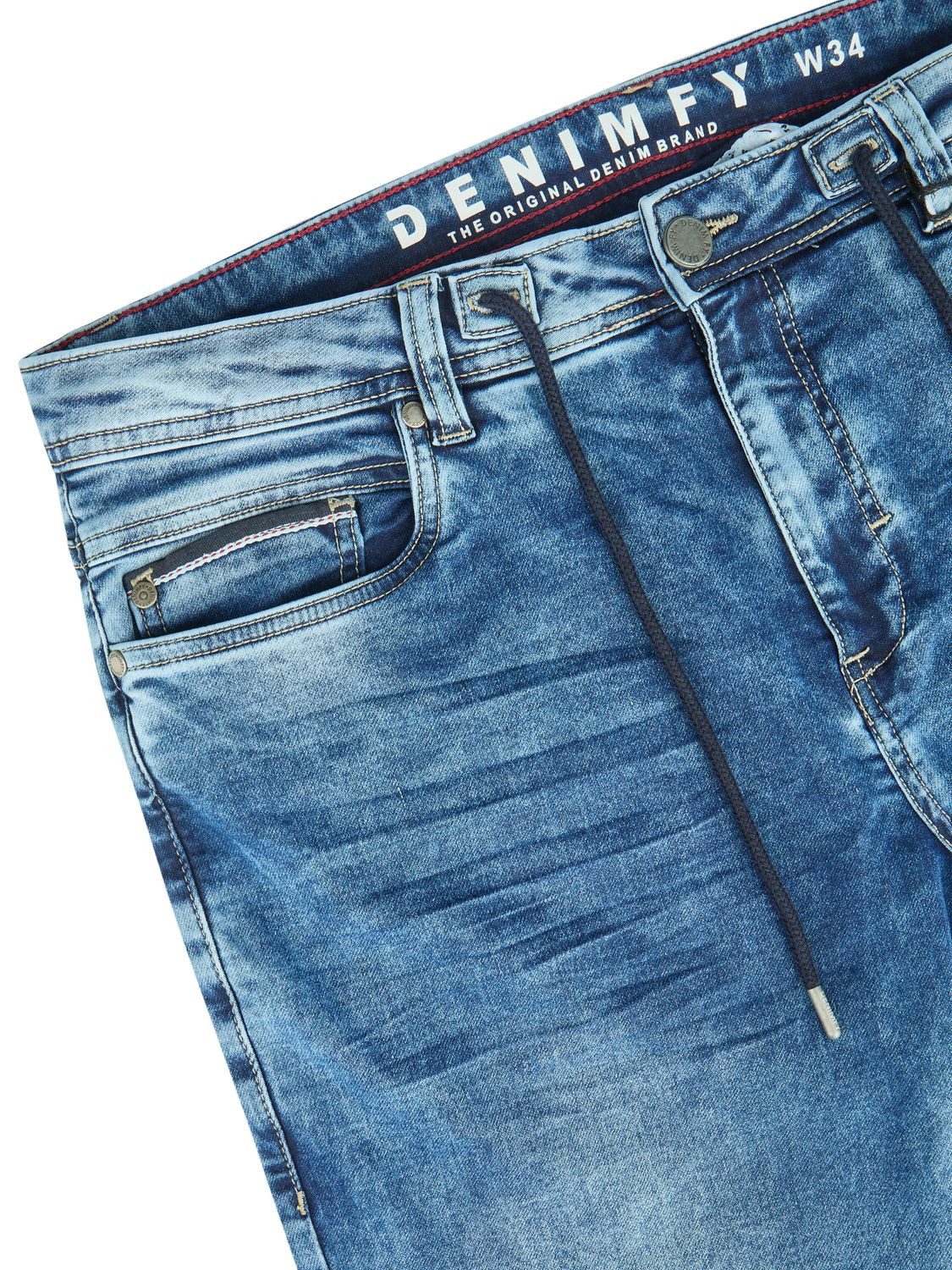 Straight-Jeans Herren Jeanshose DFAlvin Straight Fit