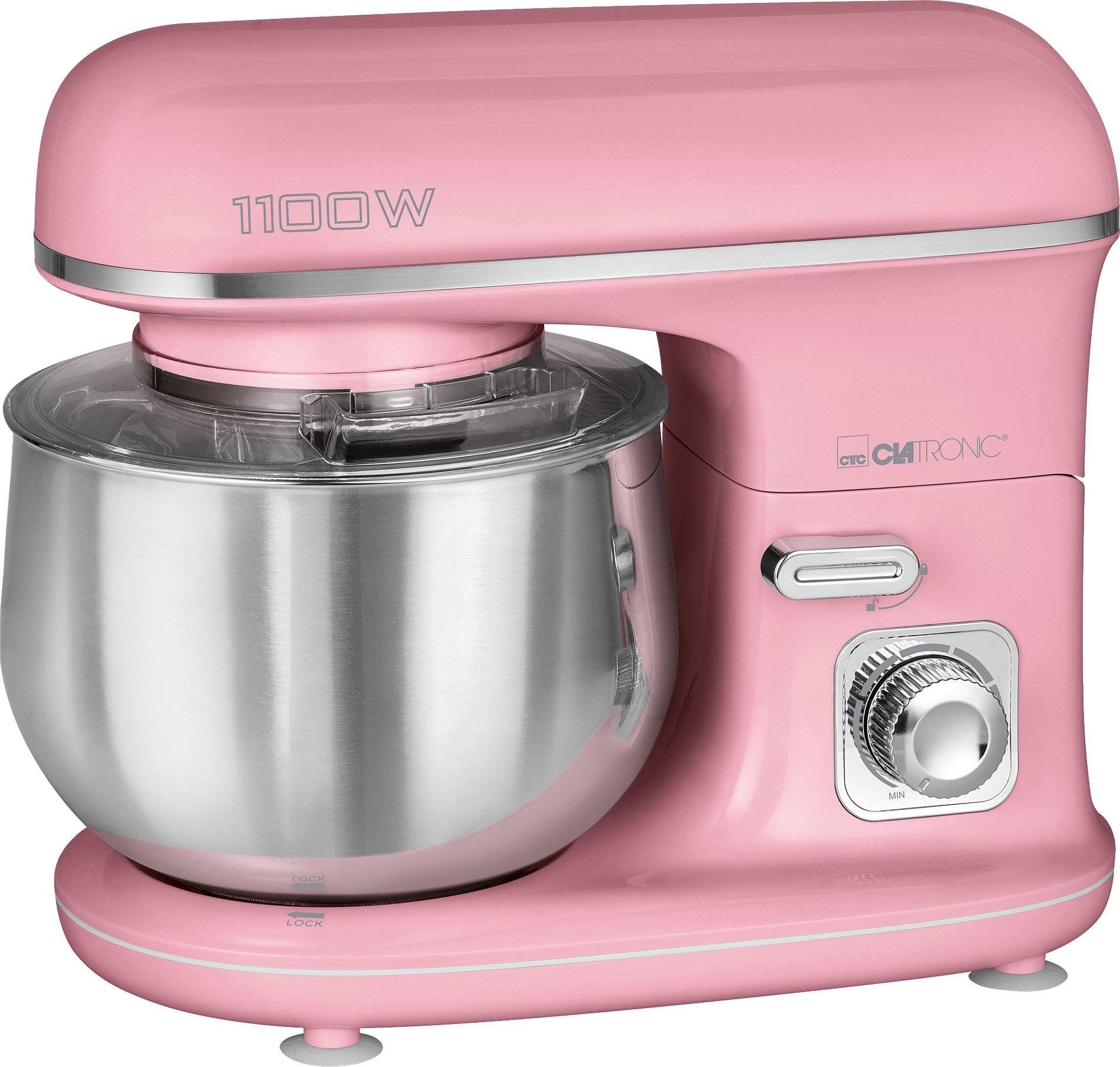 CLATRONIC Küchenmaschine KM 3711 pink, 1100 W, 5 l Schüssel online kaufen |  OTTO
