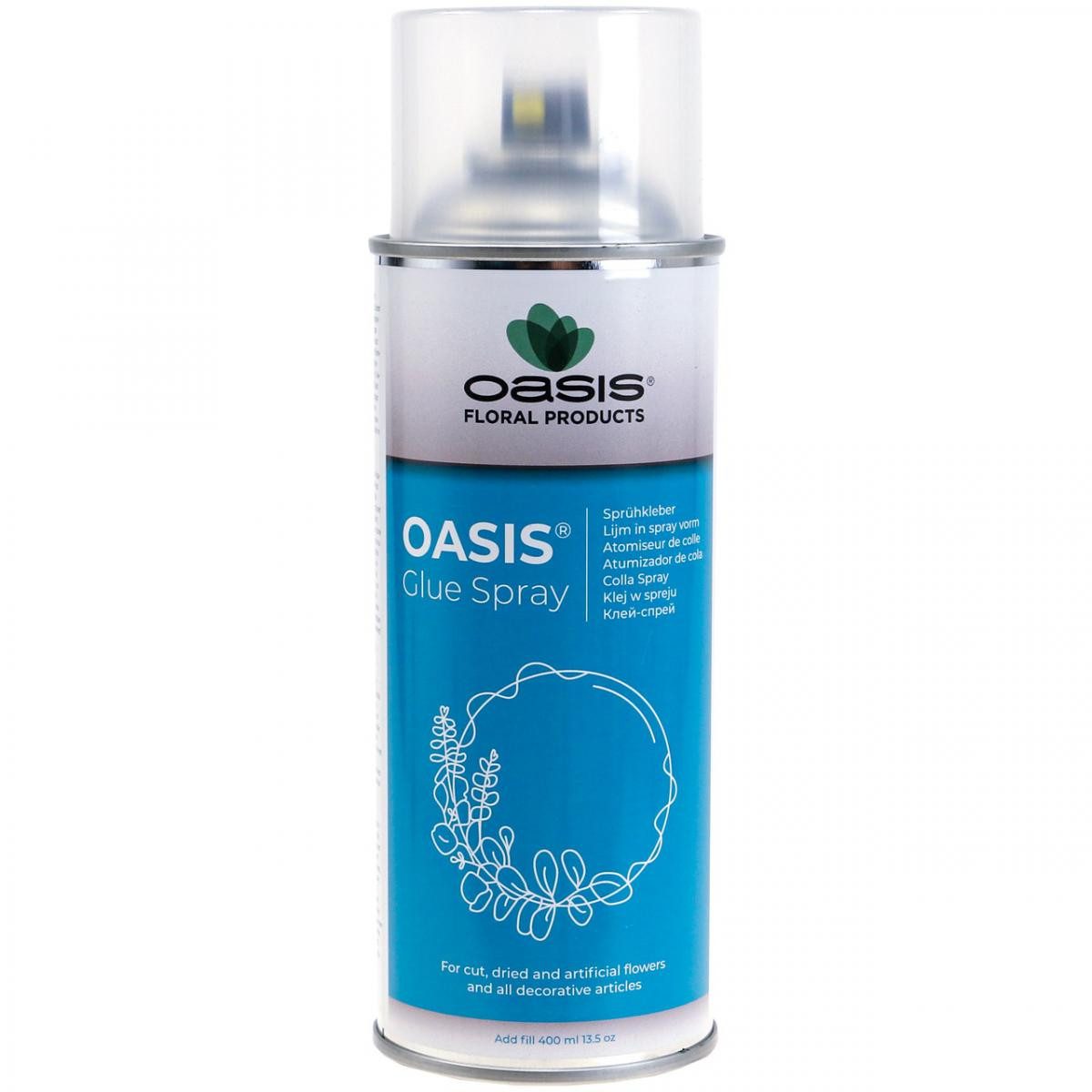 Oasis Bastelkleber Sprühkleber Bastelkleber Kleber zum Sprühen für Dekoration