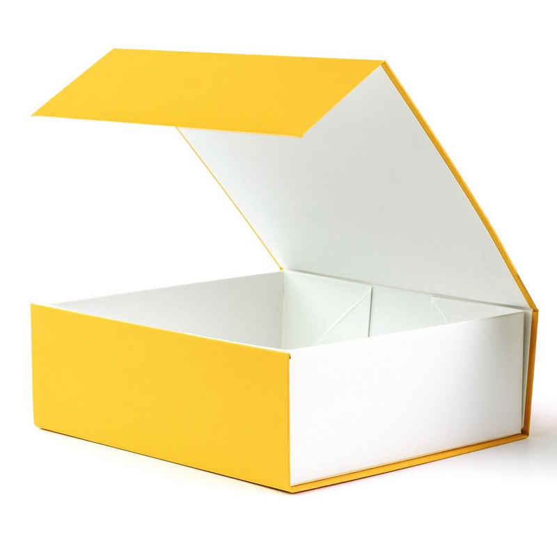 AdelDream Aufbewahrungsbox Geschenkbox Rechteck mit Deckel und Magnet für Hochzeiten, Geburtstagsgeschenk und Babybrautjungfer Geschenkbox