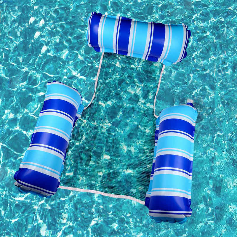 HYTIREBY Luftmatratze Wasserhängematte Pool Sitz Schwimmende Hängematte, das als Hängematte, Liegestuhl, Drifter oder Sportsattel