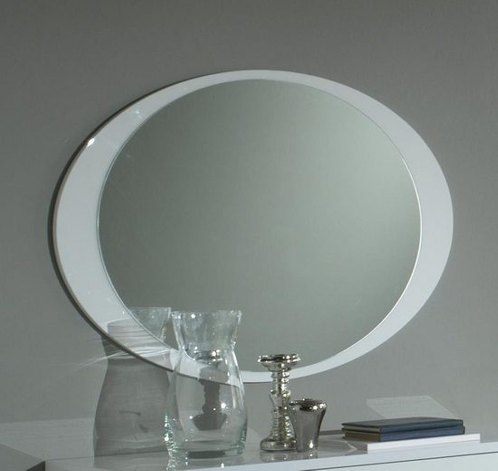 Spiegel Modern Spiegel JVmoebel Schlafzimmer Glas Stil Klassischer Ovale