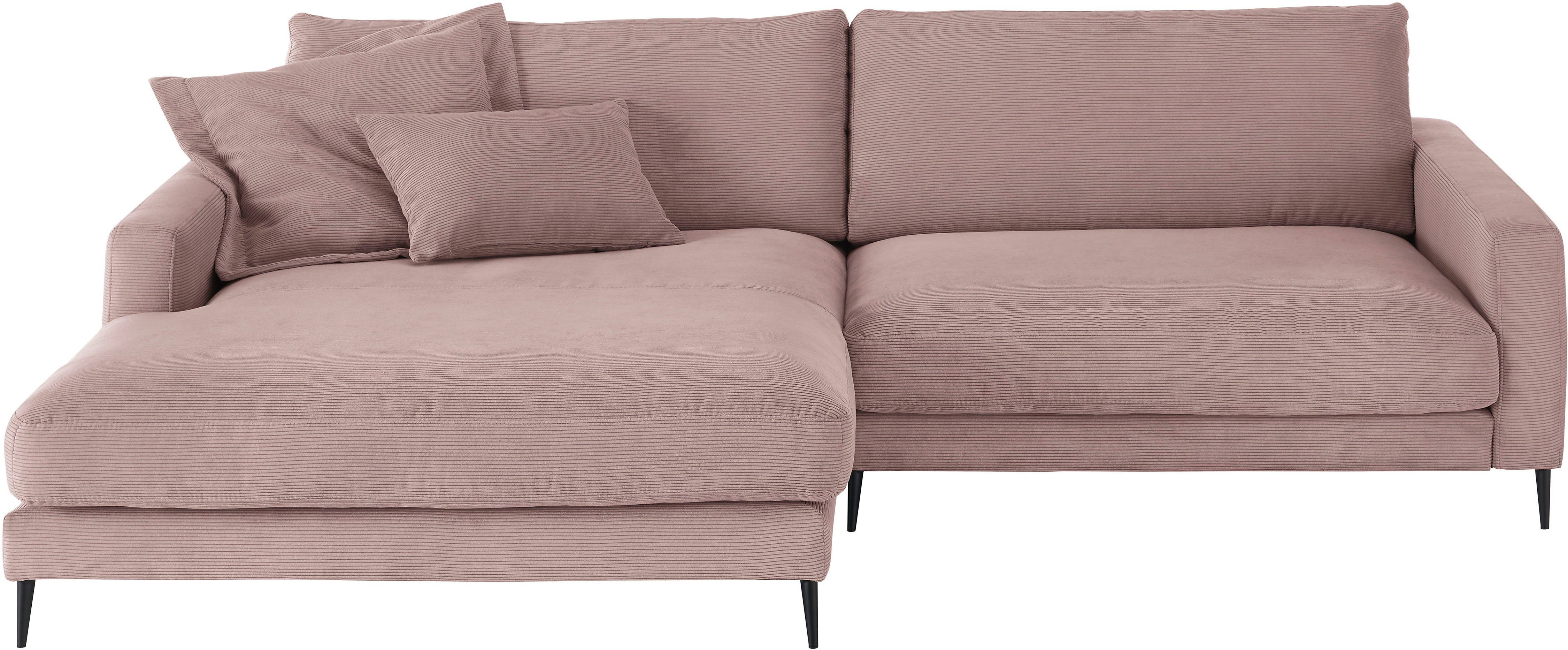 INOSIGN Ecksofa Downtown, B/T/H: 272/190/84 cm günstig online kaufen