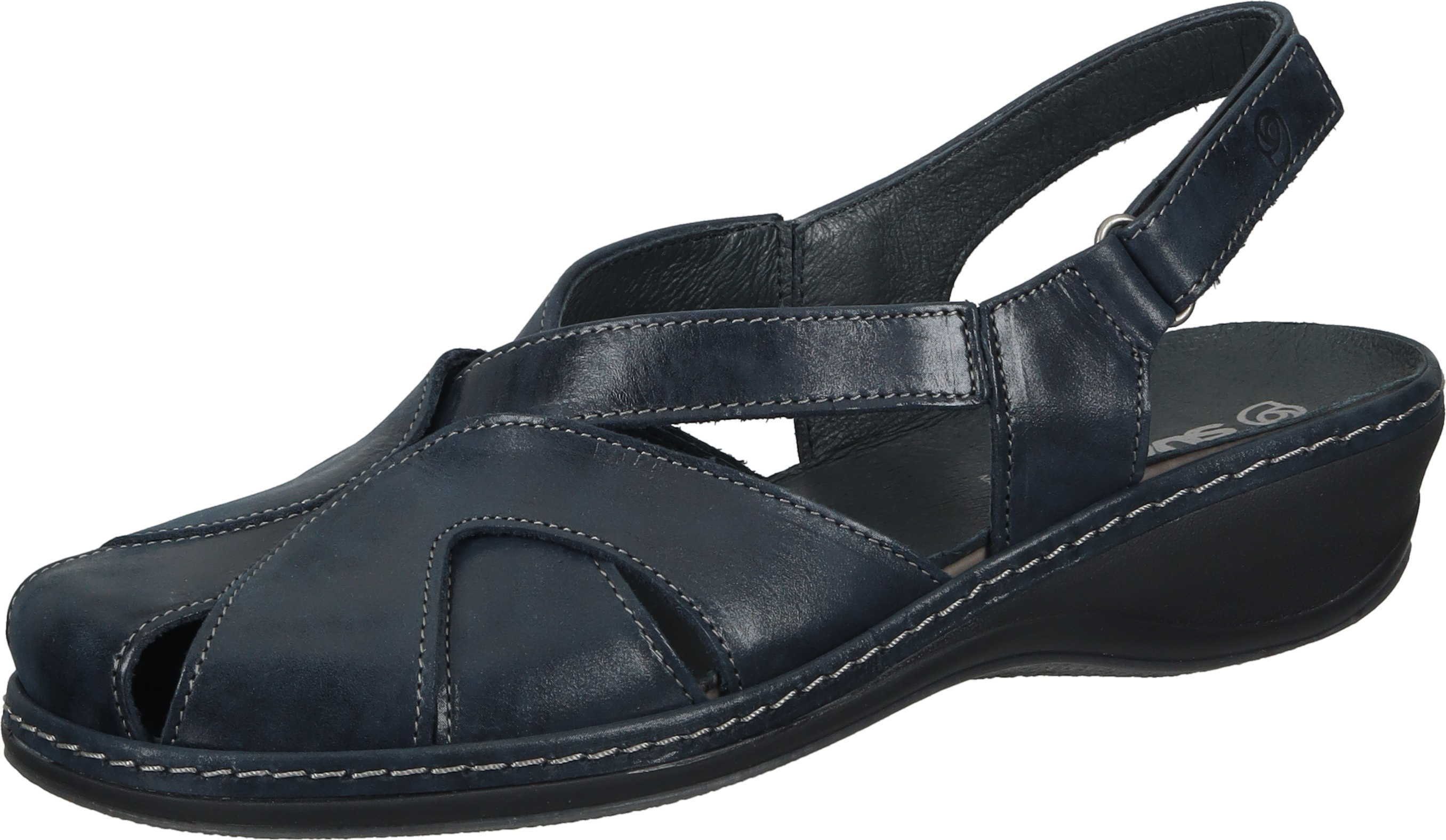 Suave Slings Sandale aus echtem Leder günstig online kaufen