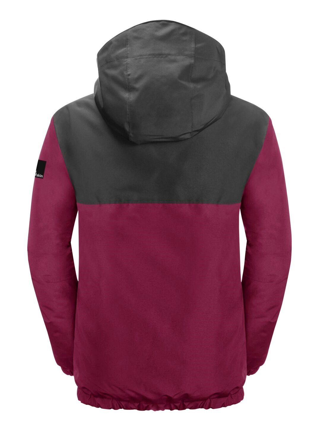 Jack Wolfskin Winterjacke Spirit 2L (wasser- und winddicht, atmungsaktiv, robust) rubinrot