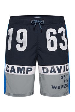 CAMP DAVID Badeshorts mit Einschubtaschen & einer Gesäßtasche