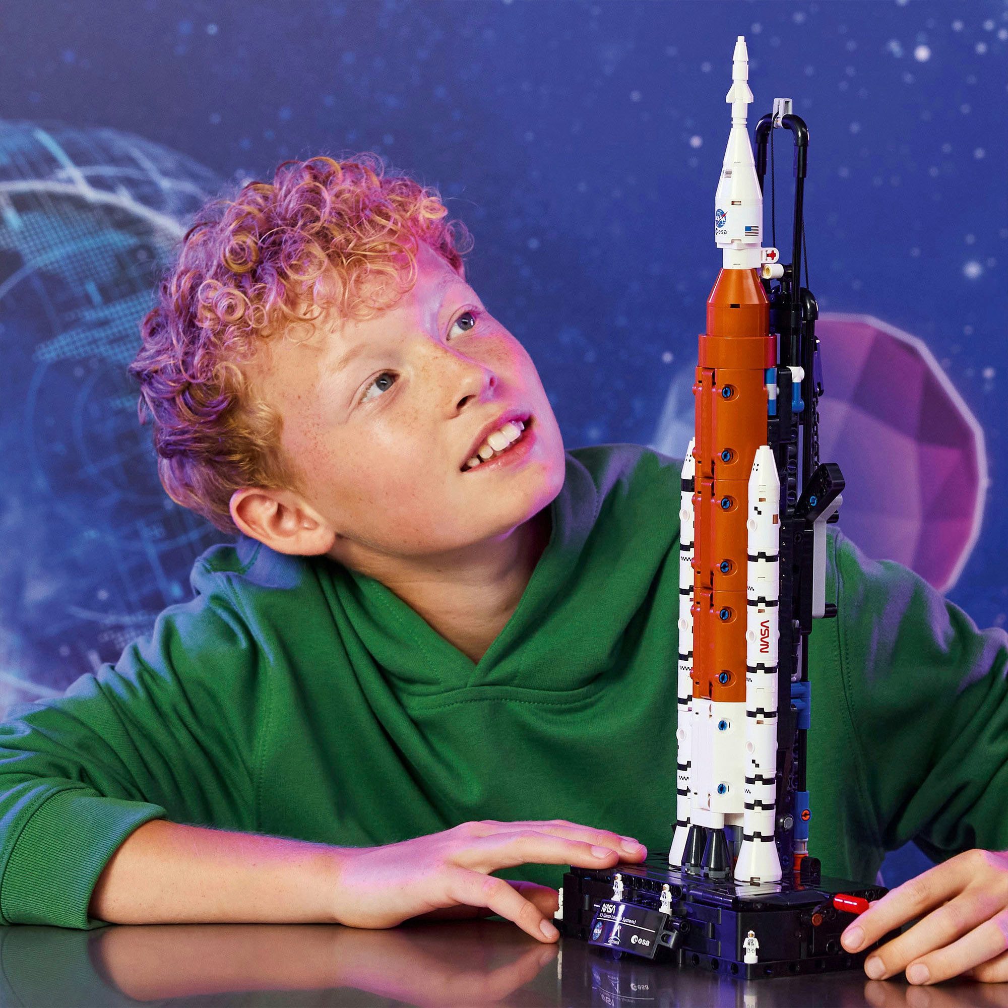 LEGO® NASA Artemis SLS-Schwerlastrakete (42221), LEGO Technic Konstruktionsspielsteine, (632 St), Made in Europe – Bild 2 von 5