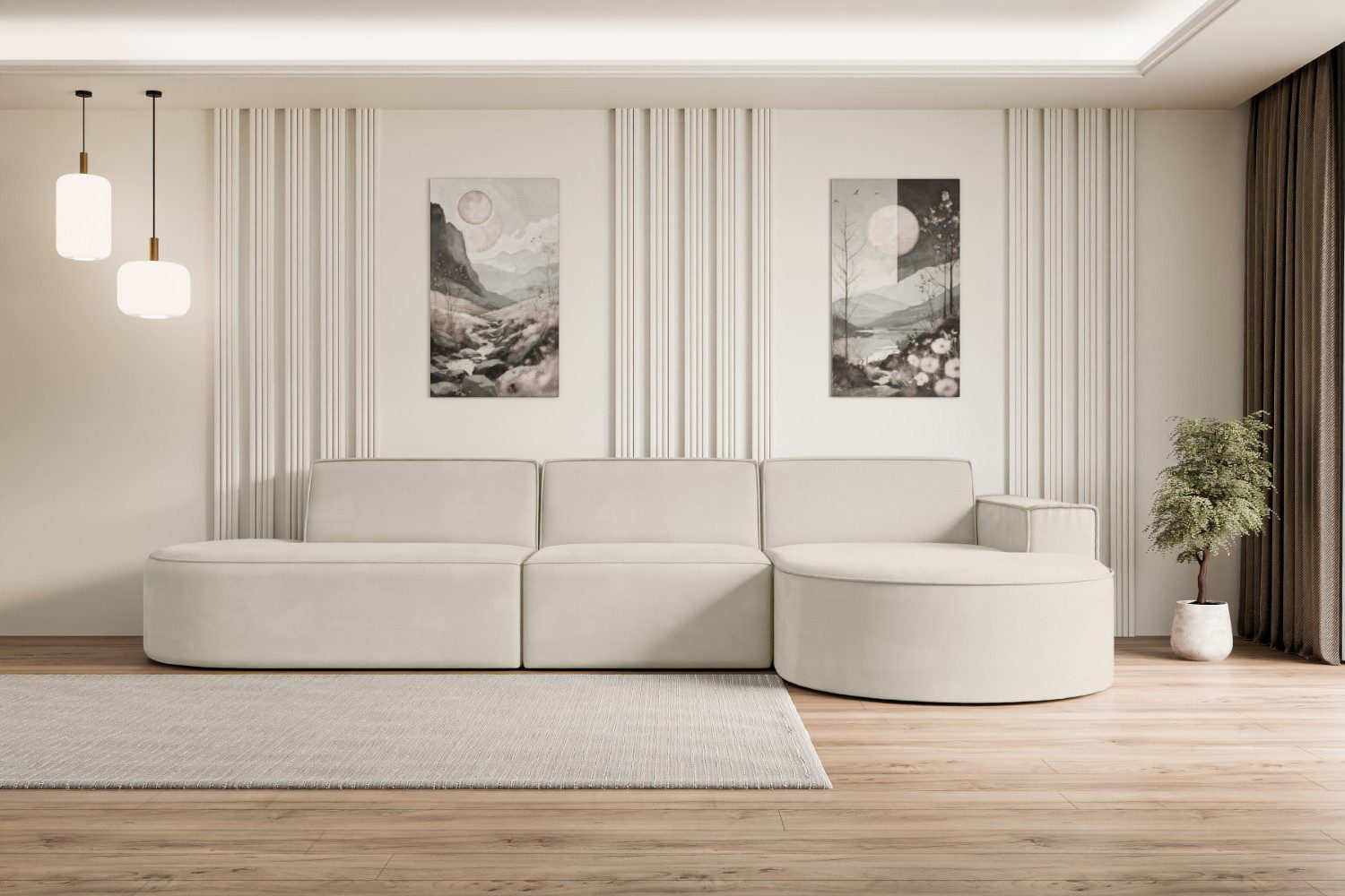 ALTDECOR Ecksofa MARI-L2, Sofa Praktische Bequeme günstig online kaufen