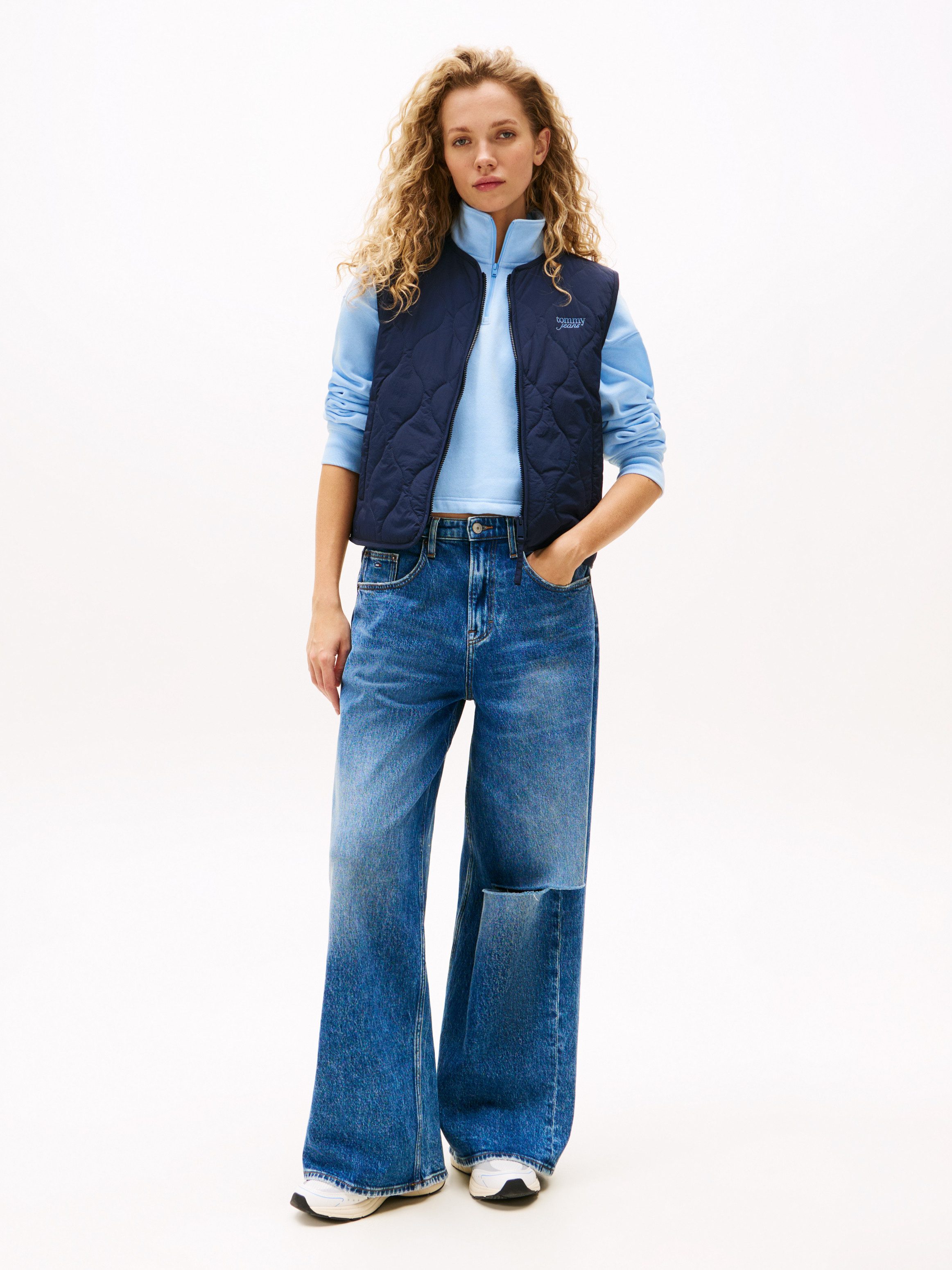 Tommy Jeans Steppweste "TJW ONION QUILT VEST" günstig online kaufen