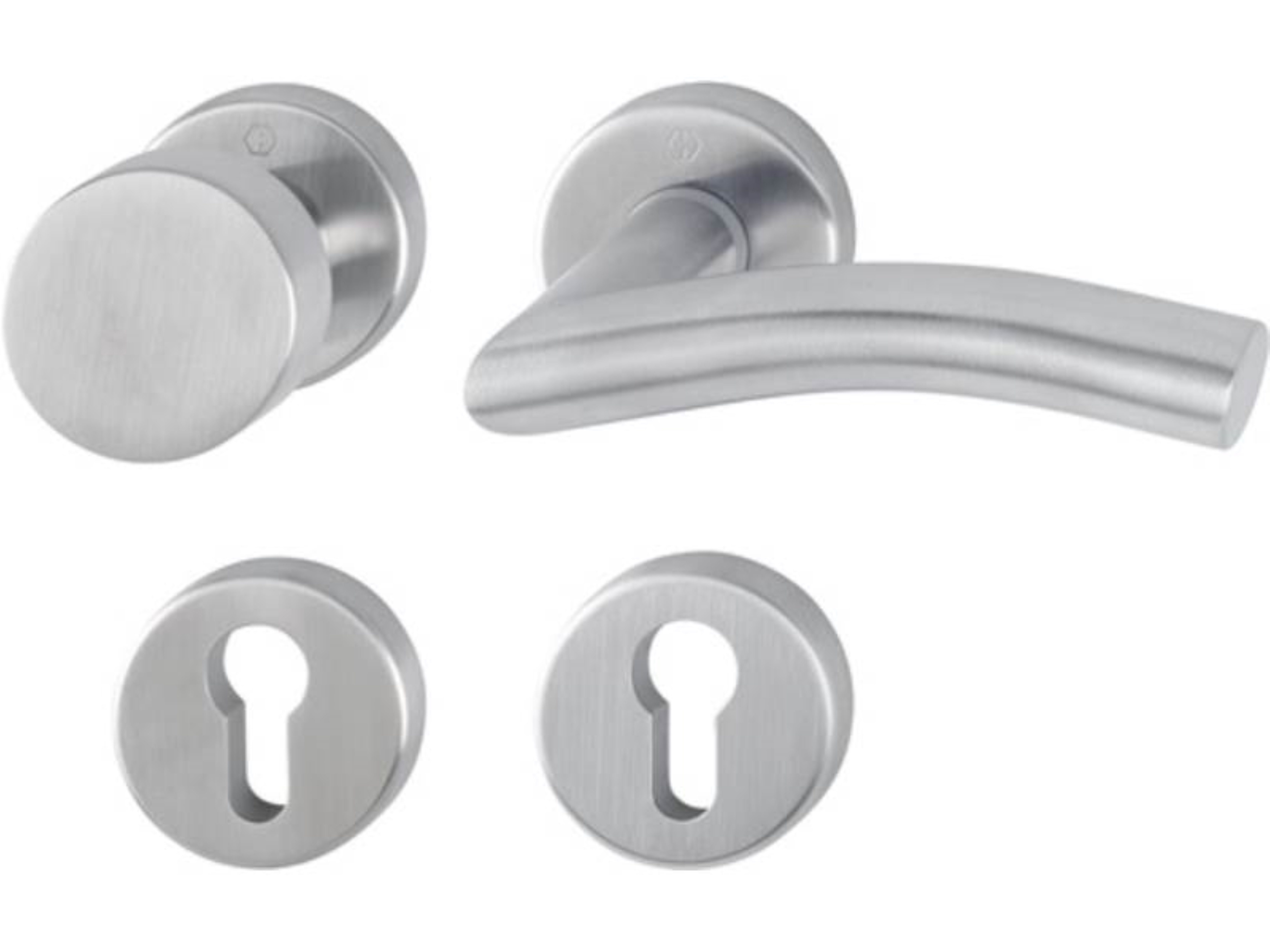 HOPPE Rosette HOPPE 11571949 Rosettengarnitur Antwerpen E58/42KV/42KVS/1420Z Edelsta