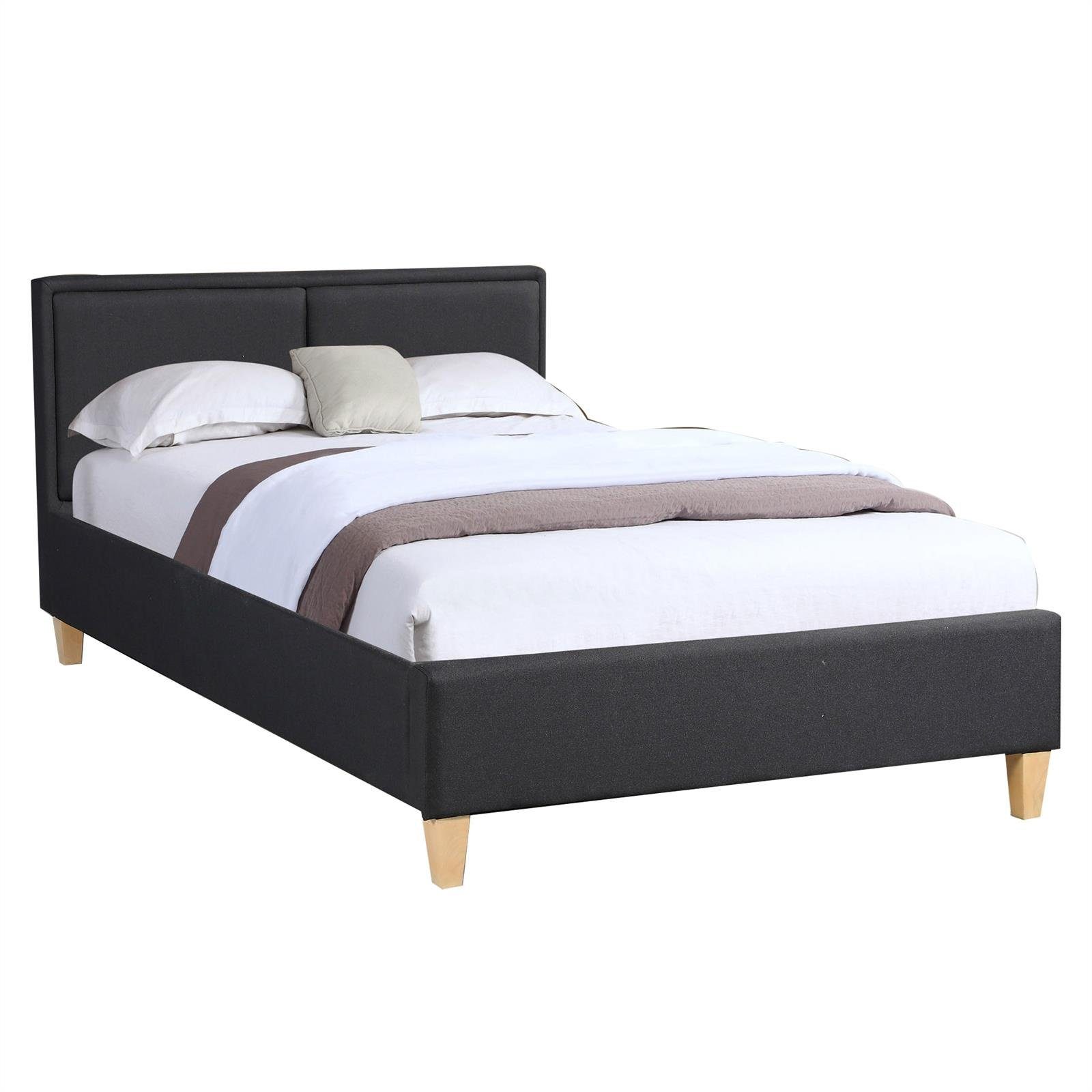 CARO-Möbel Polsterbett ANAIS, Einzelbett 120x200 cm günstig online kaufen
