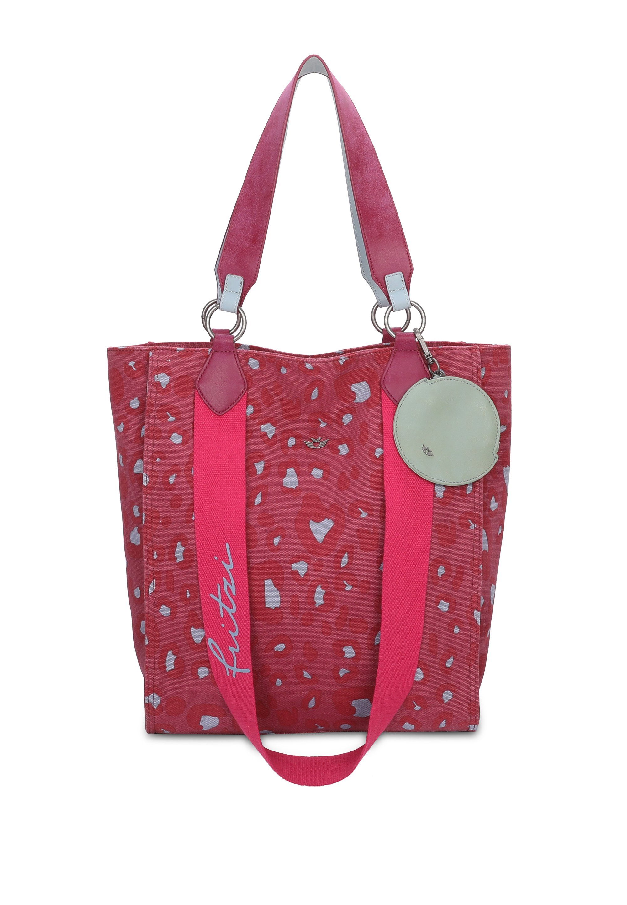 Fritzi aus Preußen Henkeltasche mit Brillenetui rosa abnehmbarem Izzy02