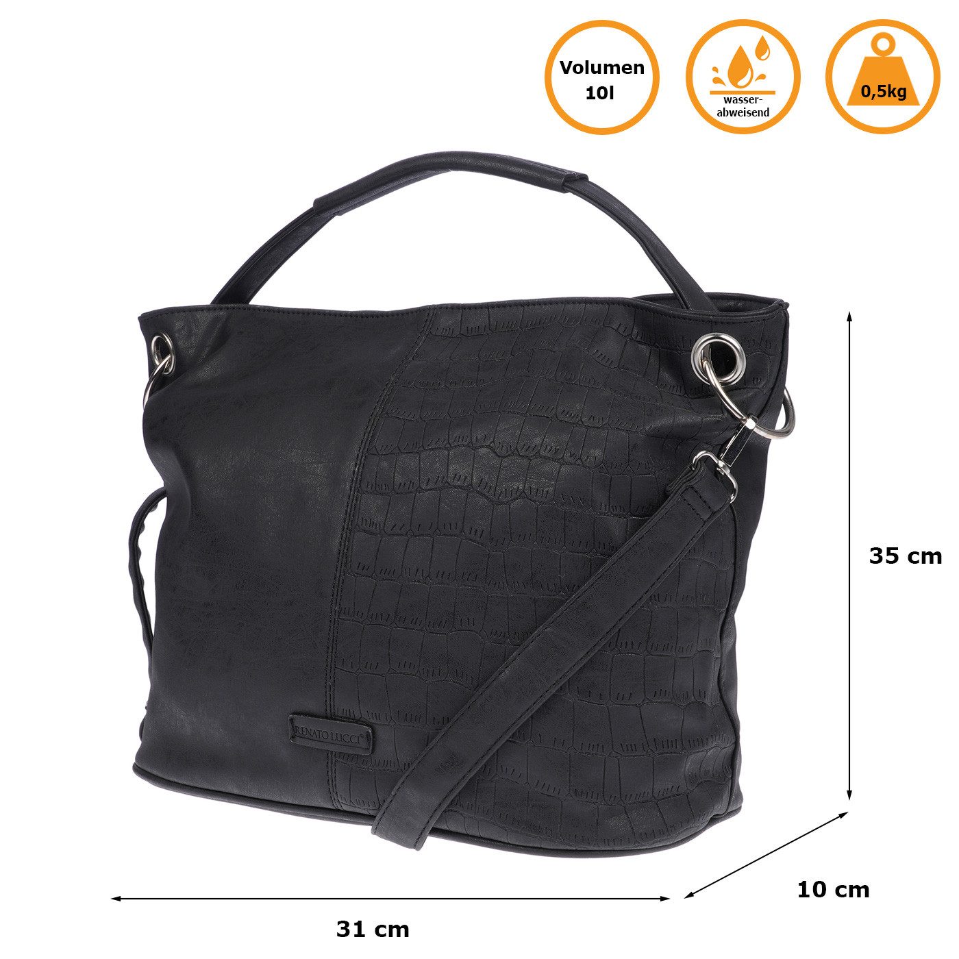 Umhängetasche Damen Tasche Schultertasche Umhängetasche Crossover Bag Olive