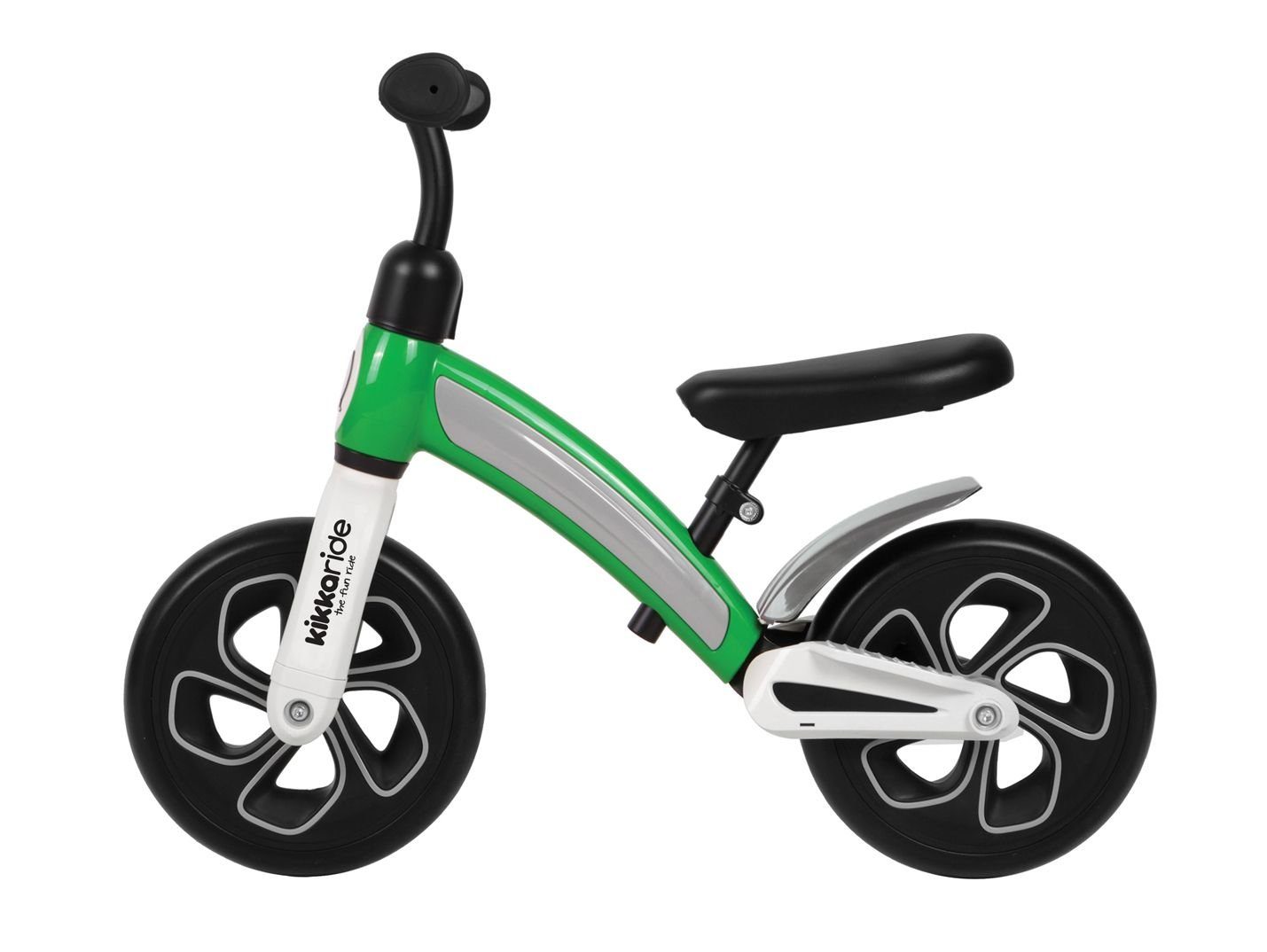 Kikkaboo Laufrad Laufrad Lenker Lancy Zoll grün cm) Zoll, 10 10 Lenkbegrenzung und höhenverstellbar (25,40 Sitz Zoll