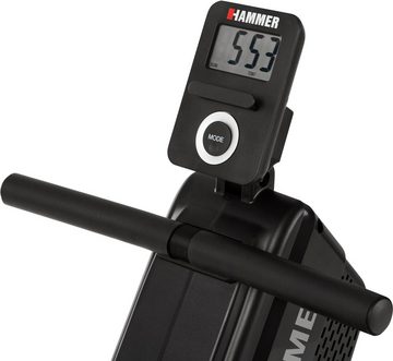 Hammer Rudergerät POWER ROWER PRO II, mit 8-facher manueller Widerstandsverstellung