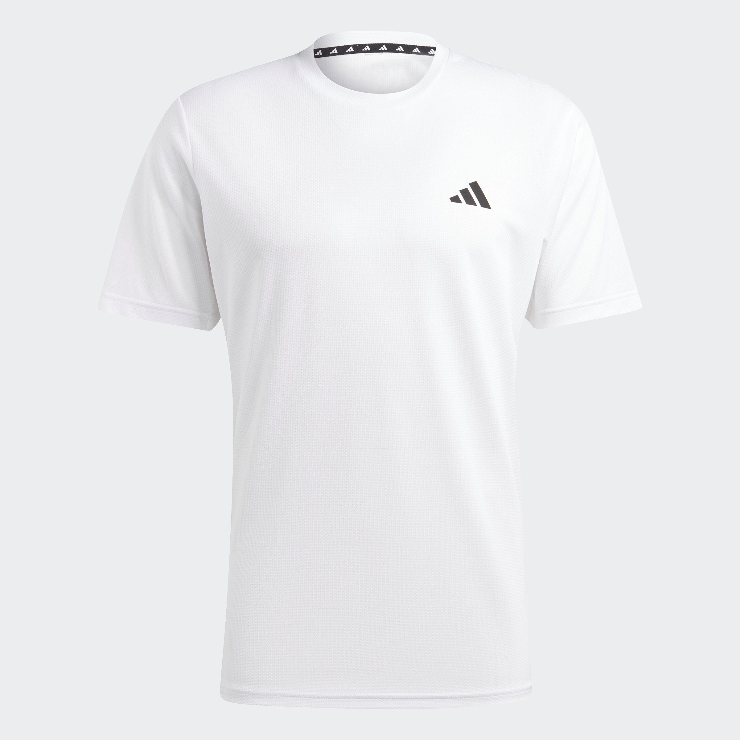 adidas / TRAIN White Performance T-Shirt ESSENTIALS Black TRAINING
