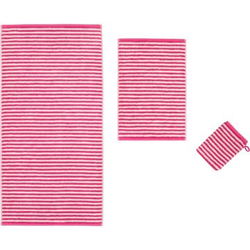 Cawö Handtuch Cawö Serie CAMPUS, FB 22 (pink), Frottee (1-St), rechteckig