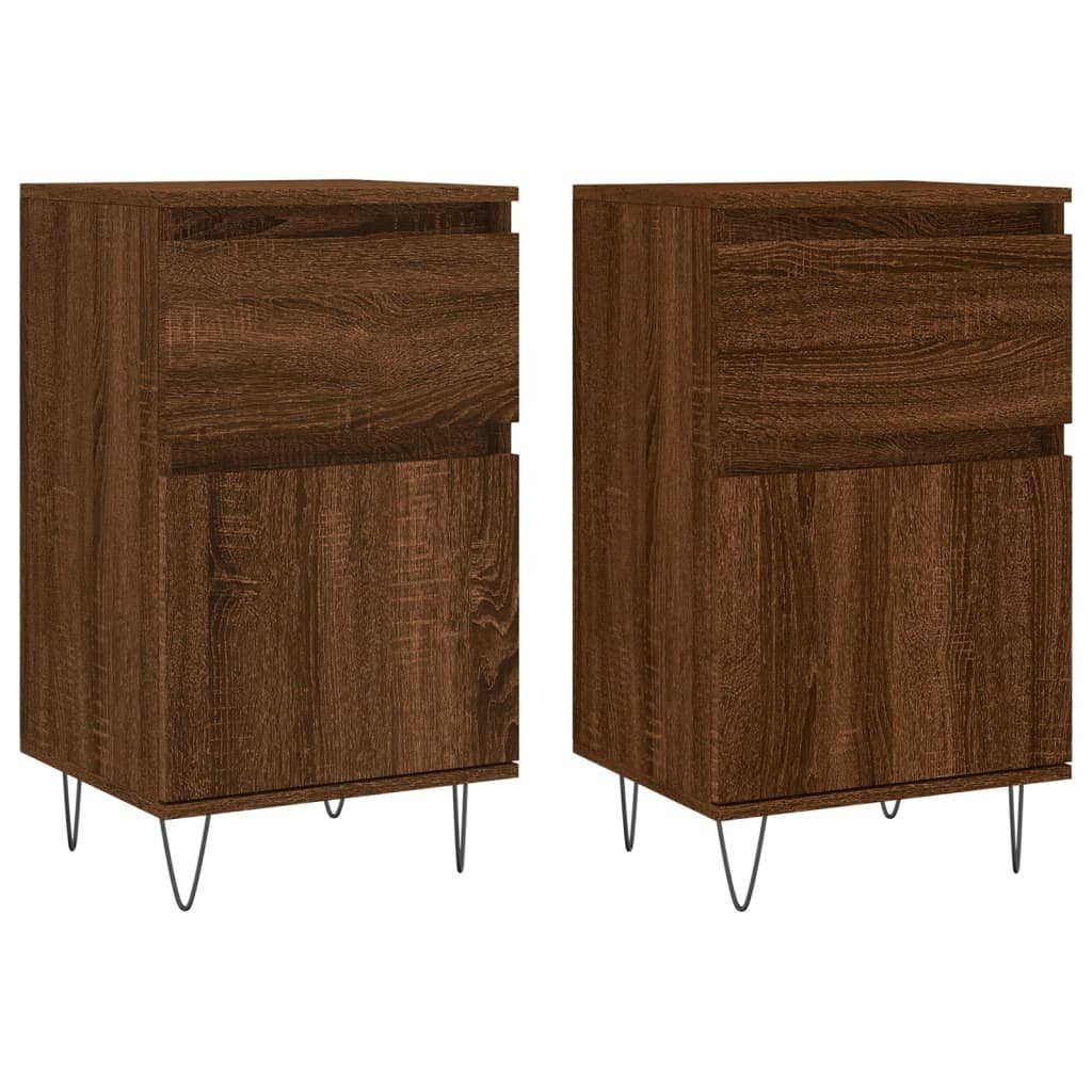 vidaXL Sideboard Sideboards 2 Stk. Braun günstig online kaufen