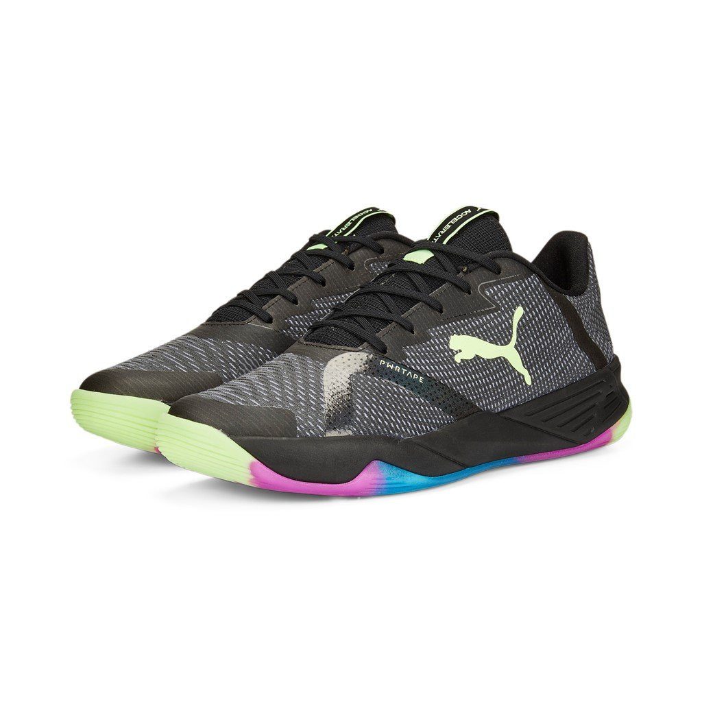 PUMA Hallen-Indoorschuhe Accelerate Turbo Nitro II schwarz Herren Badmintonschuh