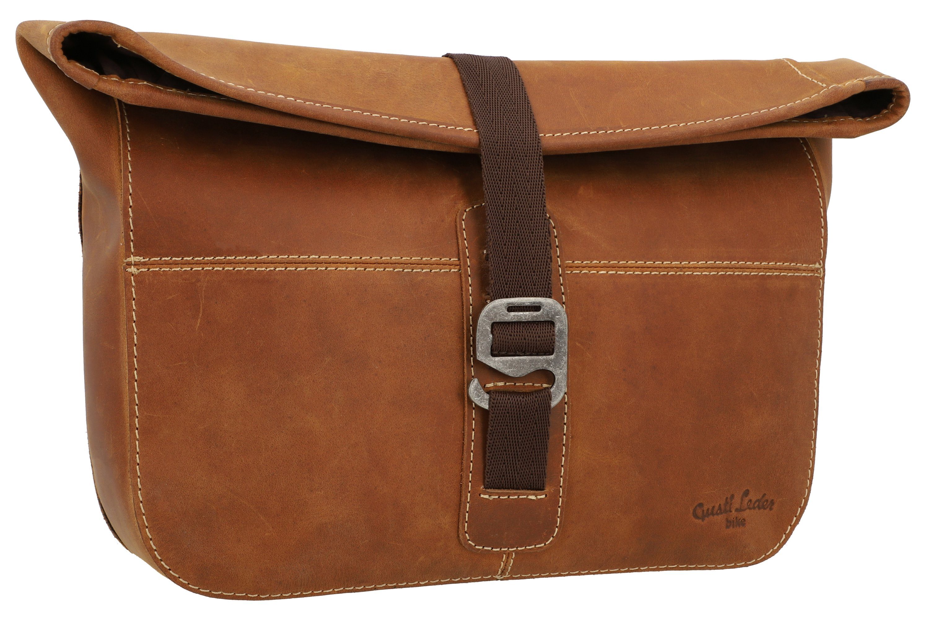 Gusti Leder Fahrradtasche Gusti Leder Lenkertasche Samanta
