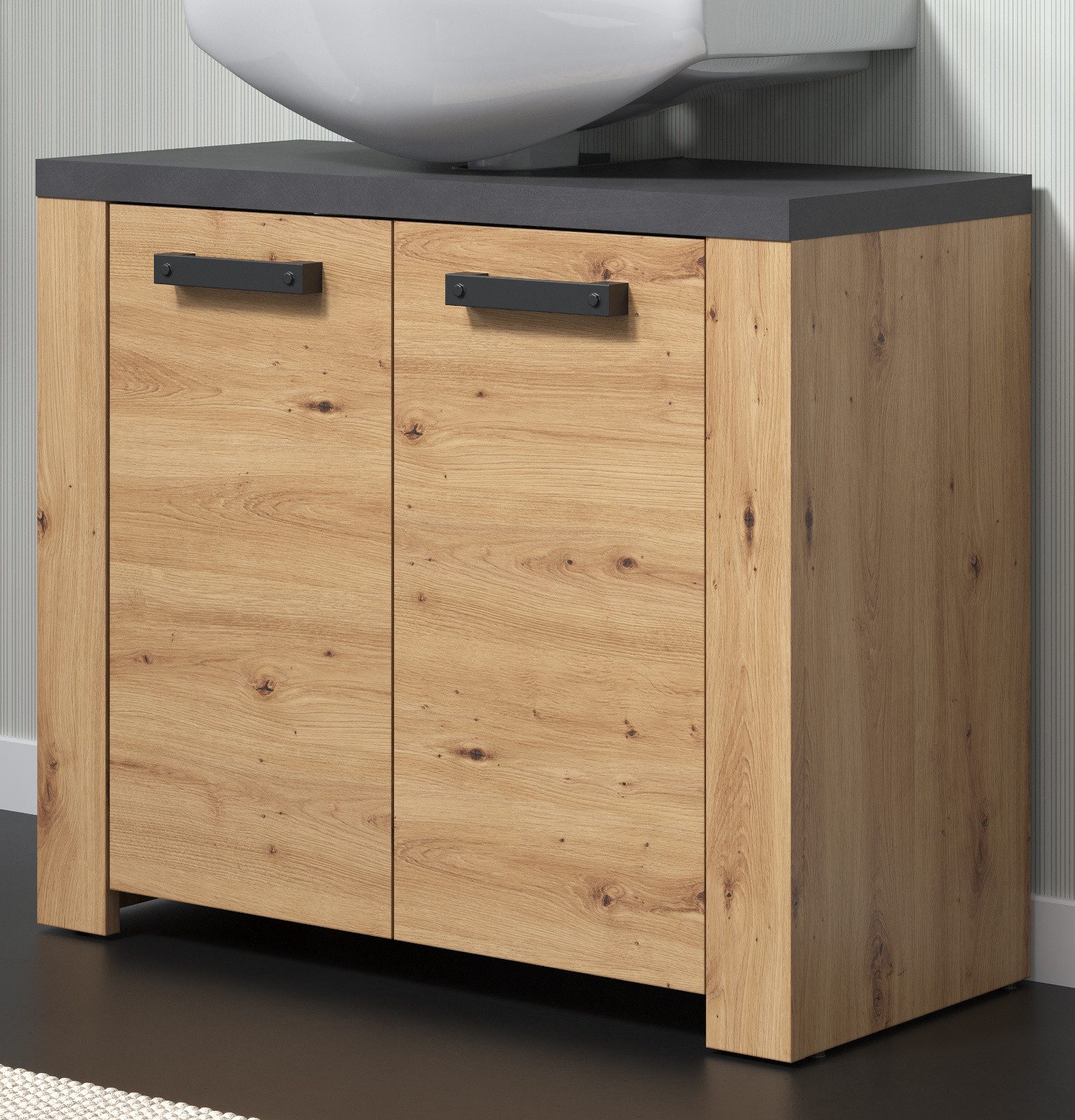 Furn.Design Waschbeckenunterschrank Chase (Waschtisch Unterschrank in günstig online kaufen